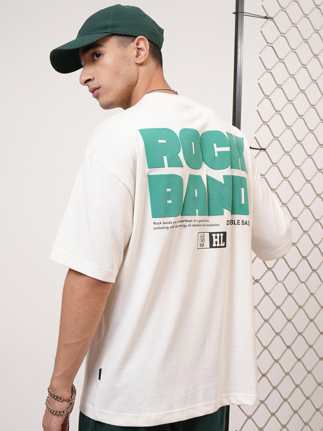 HIGHLANDER Graphic Printed Drop-Shoulder T-Shirt