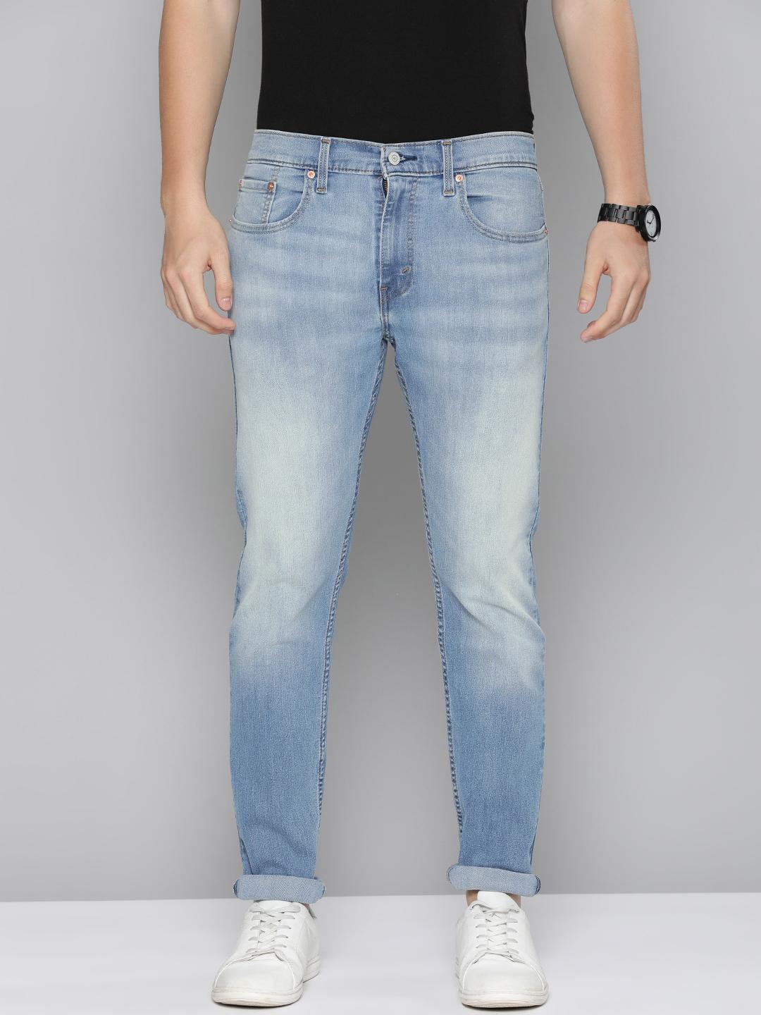 Levis Men 512 Heavy Fade Stretchable Tapered Slim Fit Jeans
