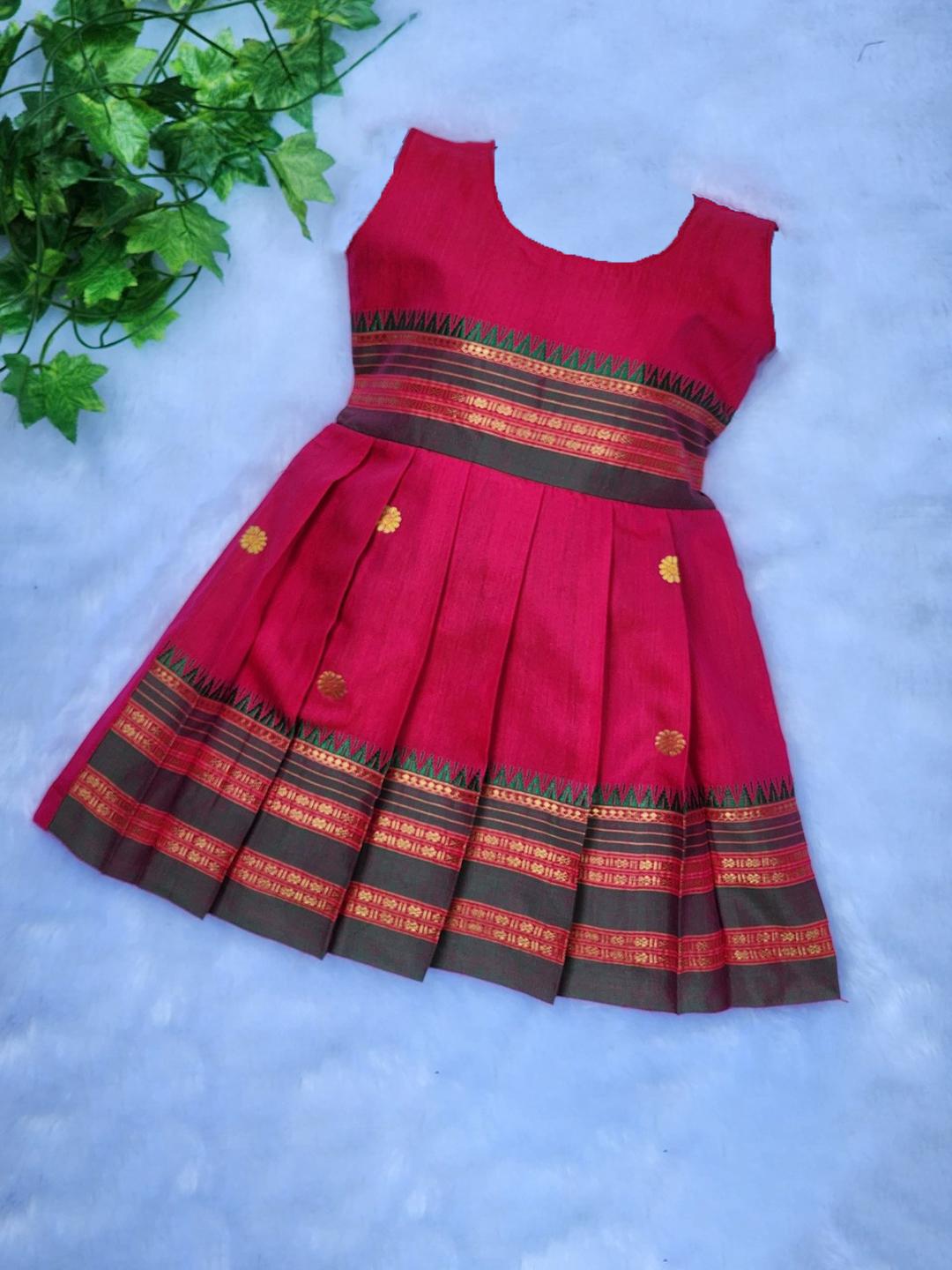 Buy BAESD Infant Girls Embroidered Fit & Flared Maxi Ethnic Dress -  - Apparel for Girls
