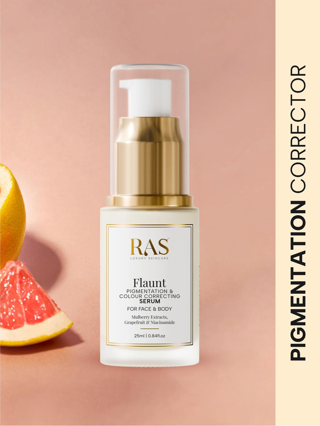 Buy RAS LUXURY OILS Flaunt Pigmentation & Colour Correcting Serum With Mulberry Extract   25ml -  - Personal Care for Unisex