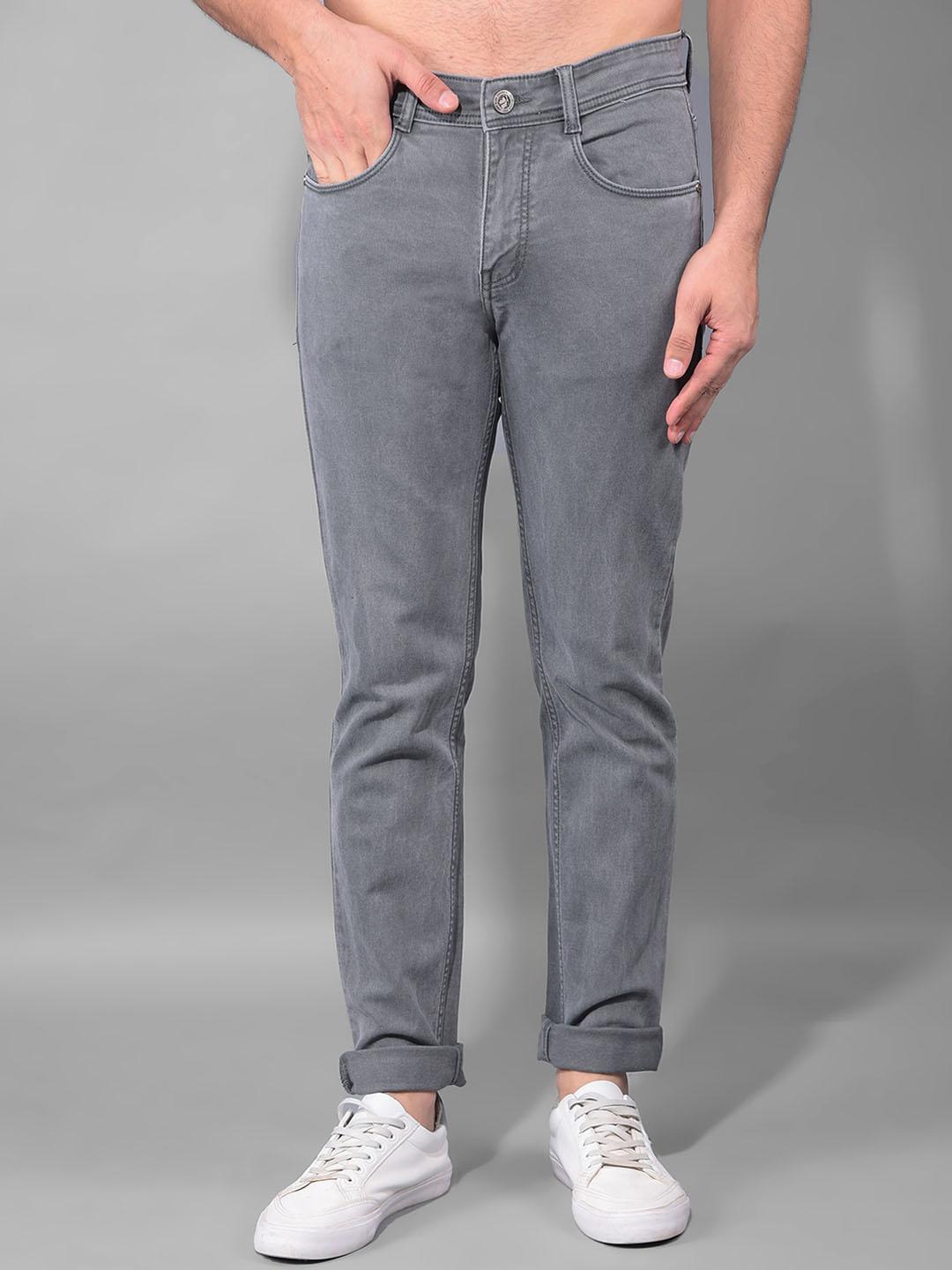 Men's Slim Fit Comfortable Jeans, Trousers- Corby