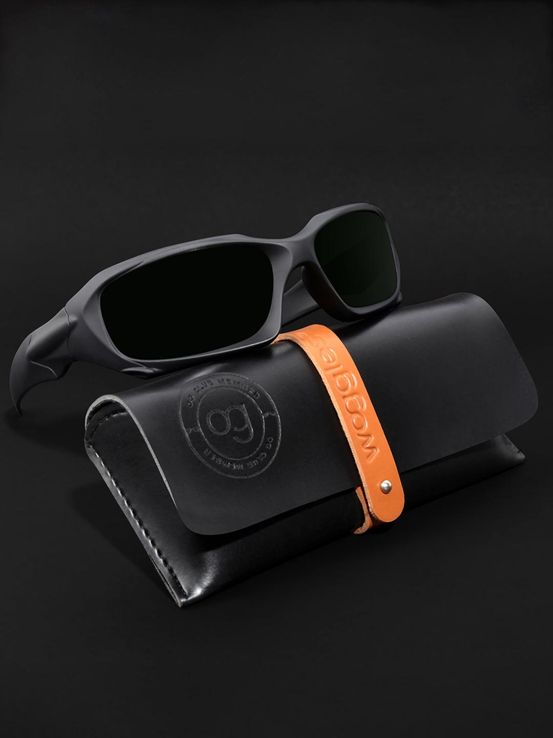 Buy Woggles Unisex Rectangle Sunglasses With Polarised Lens -  - Accessories for Unisex
