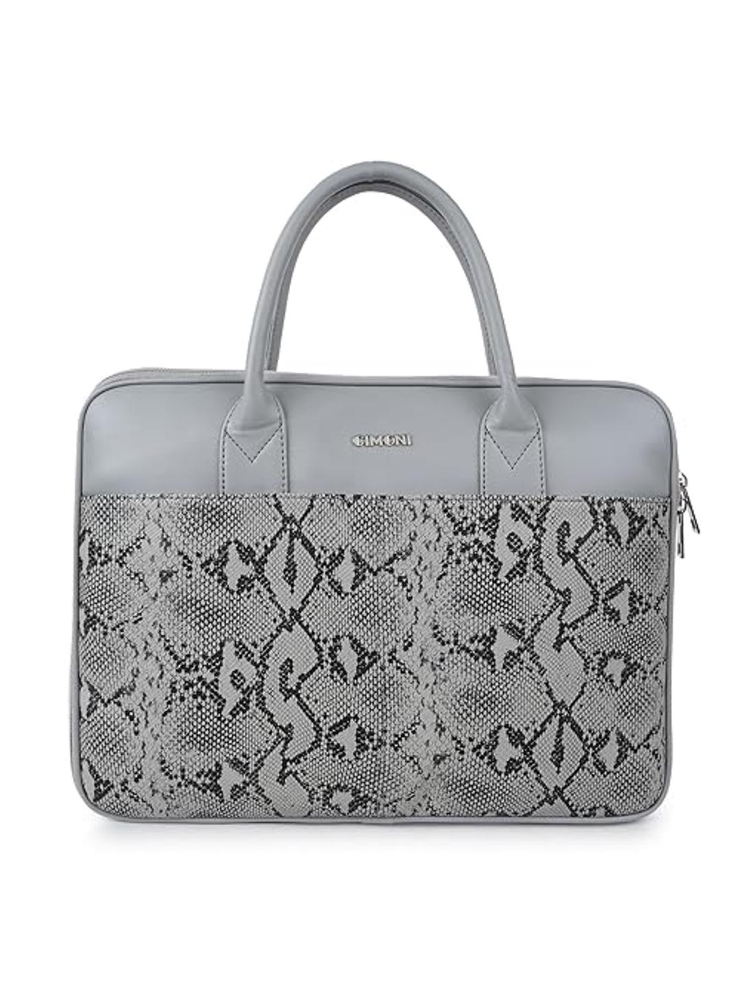 Buy CIMONI Unisex Printed Leather Laptop Bag Up To 16 Inch -  - Accessories for Unisex