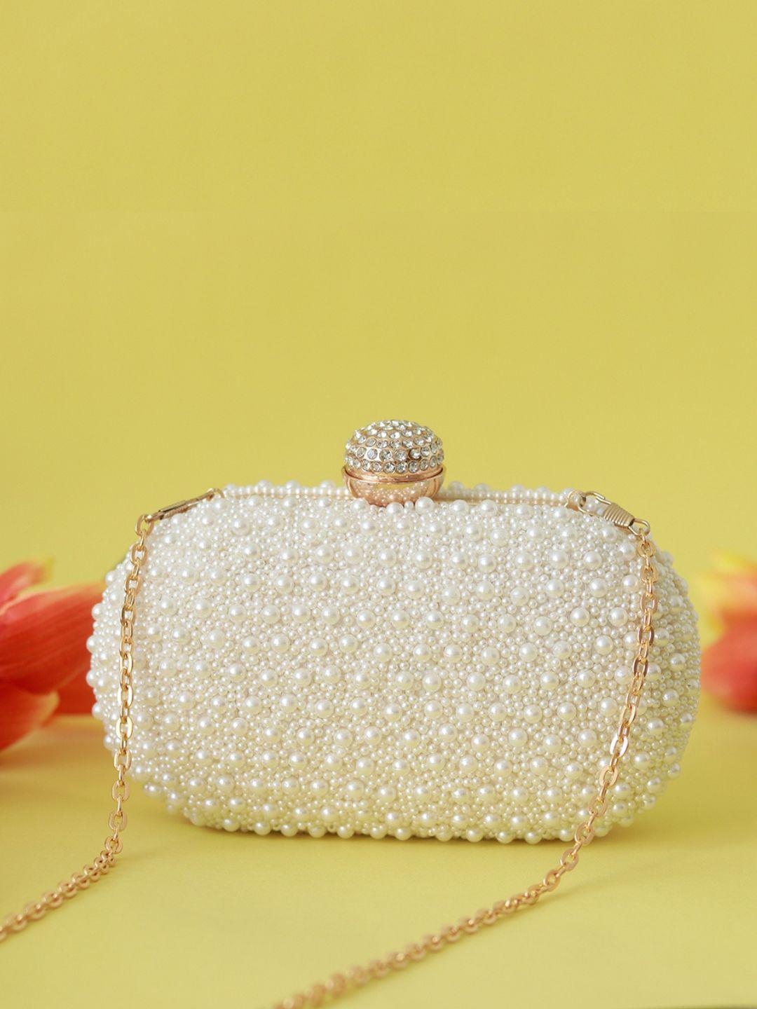 Buy THE TAN CLAN Asad Embroidered Box Clutch -  - Accessories for Women