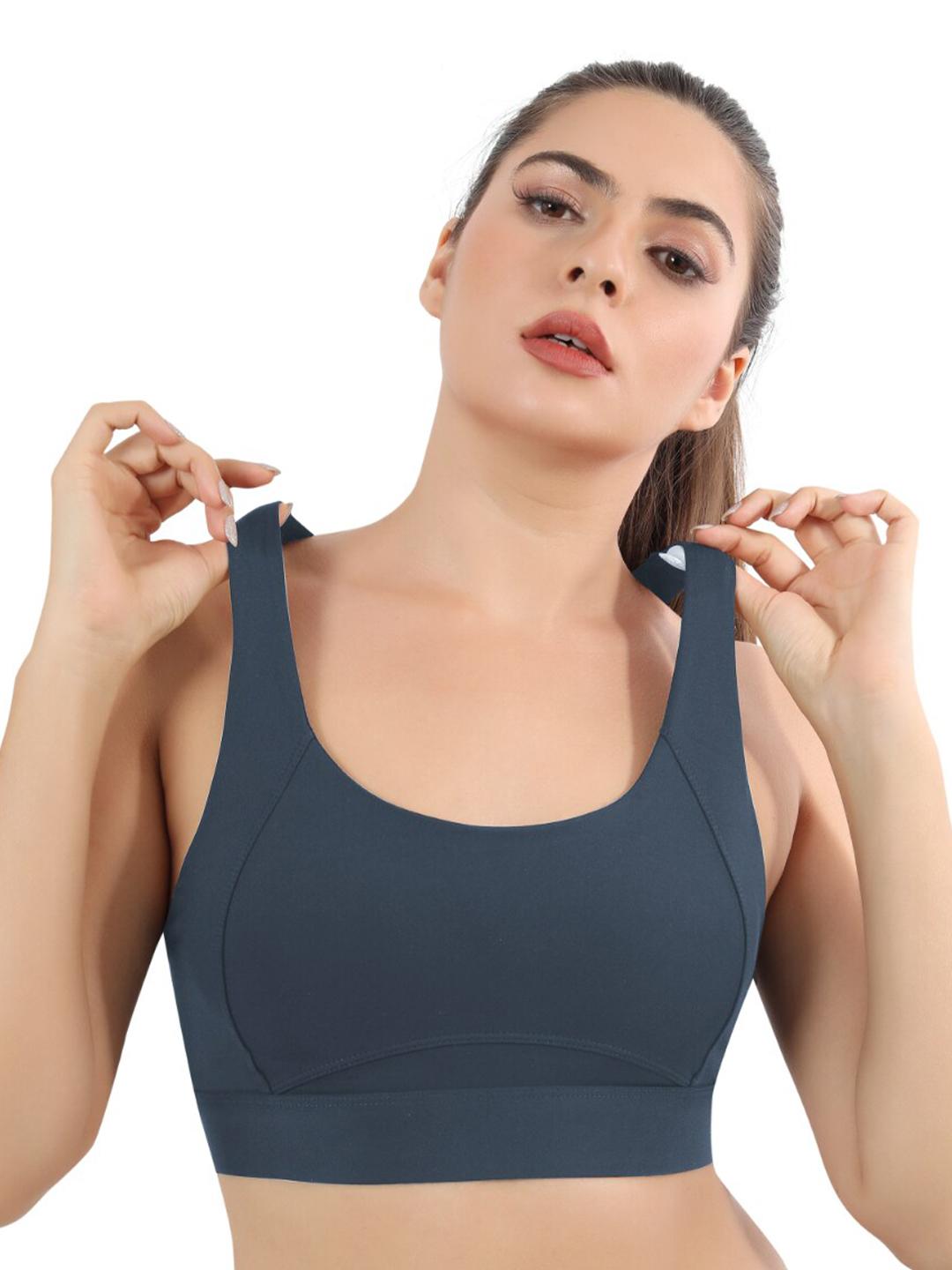 Buy Bella Voste Women Full Coverage Lightly Padded Non Wired Work Out Bra -  - Apparel for Women