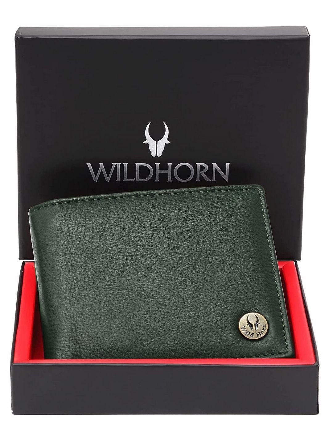 Buy WildHorn Men Leather Two Fold Wallet - - Accessories for Men