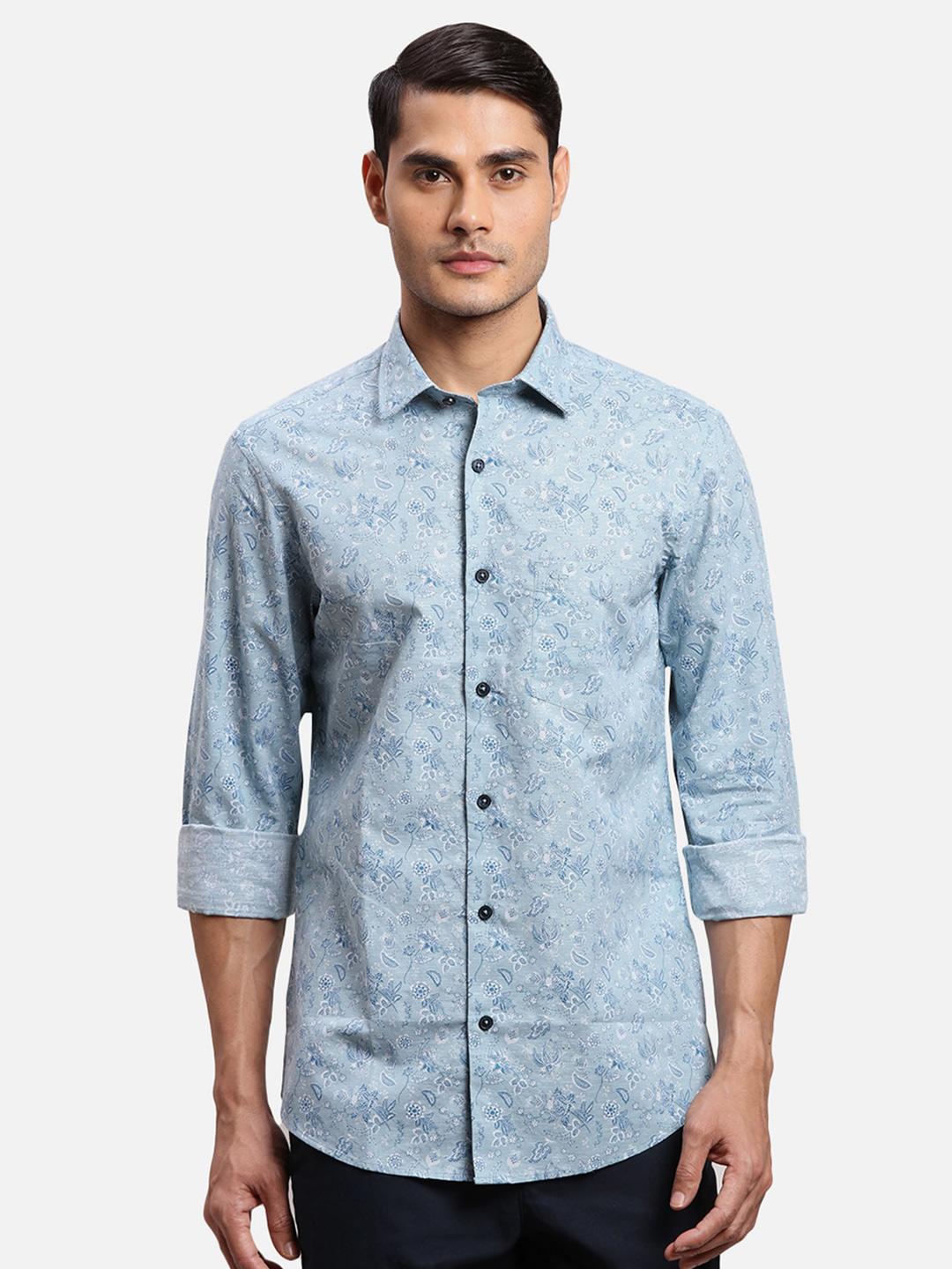 ColorPlus Men Floral Opaque Printed Casual Shirt