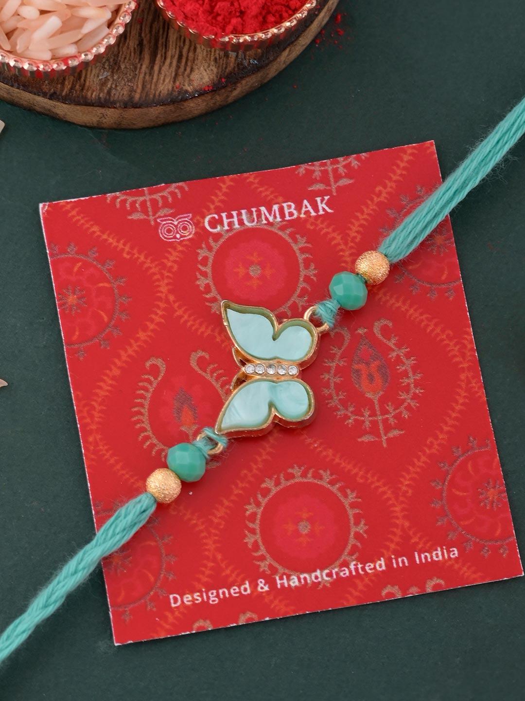 Buy Chumbak Butterfly Thread Rakhi - Rakhi for Men 29952687 | Myntra