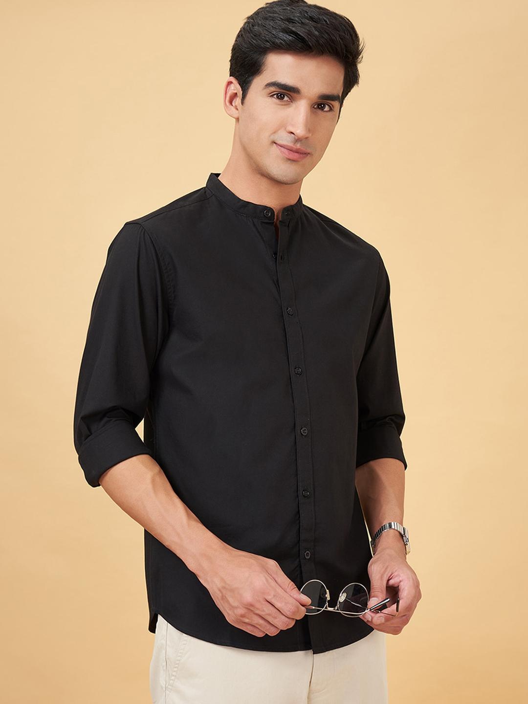 BYFORD by Pantaloons Men Solid Slim Fit Opaque Casual Shirt