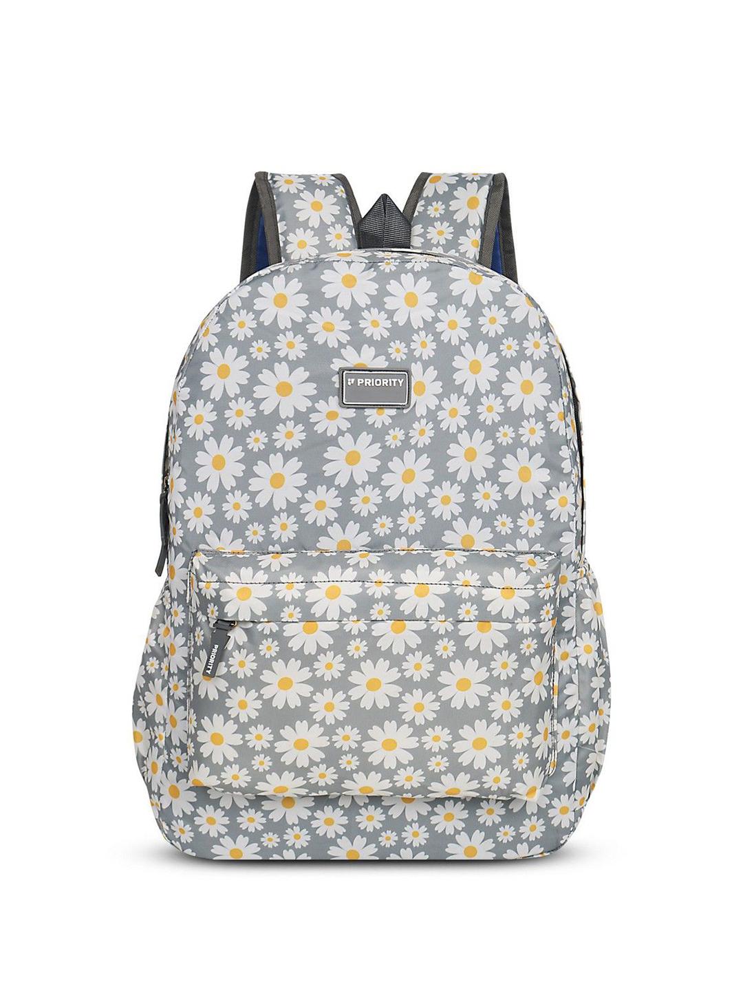 Backpack Essentials Girl Buy Priority Floral Printed Small Ergonomic Laptop Compartment ...