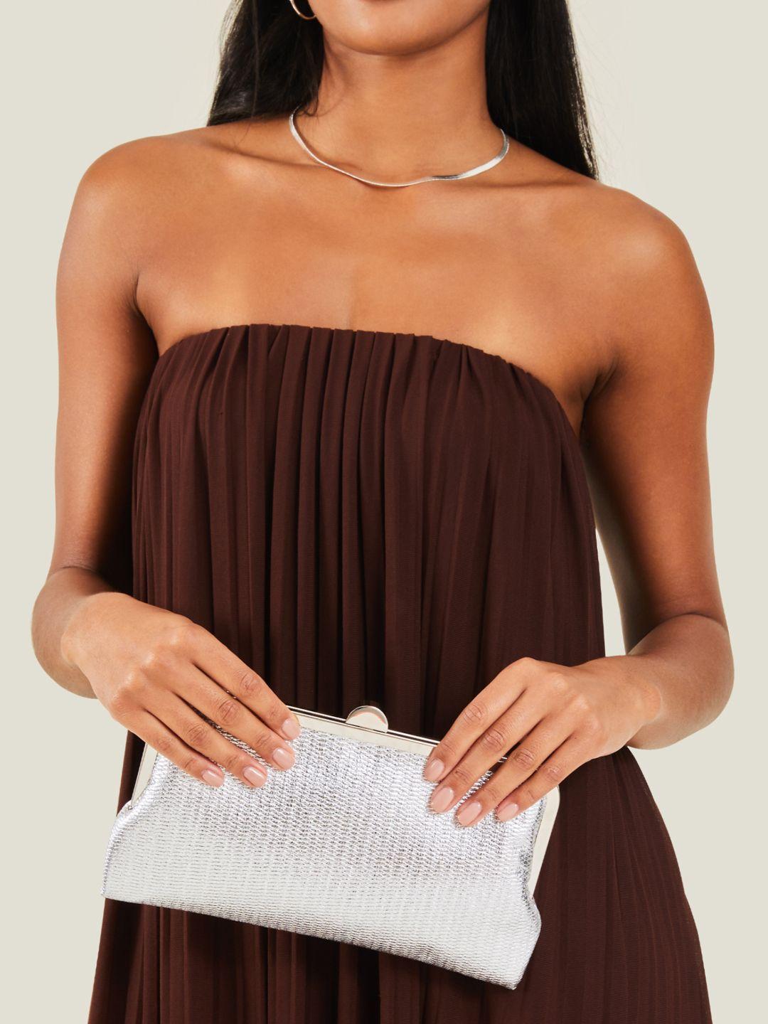 Buy Accessorize Textured Box Clutch - - Accessories for Women