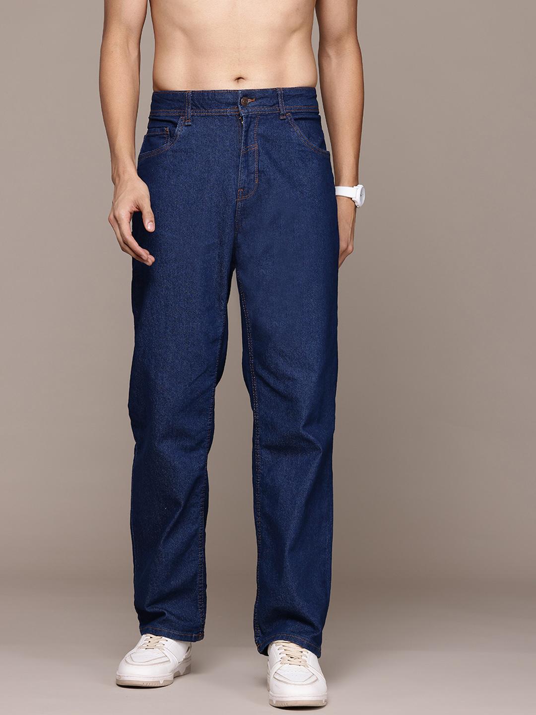 The Roadster Life Co. Men Straight Fit Stretchable Jeans