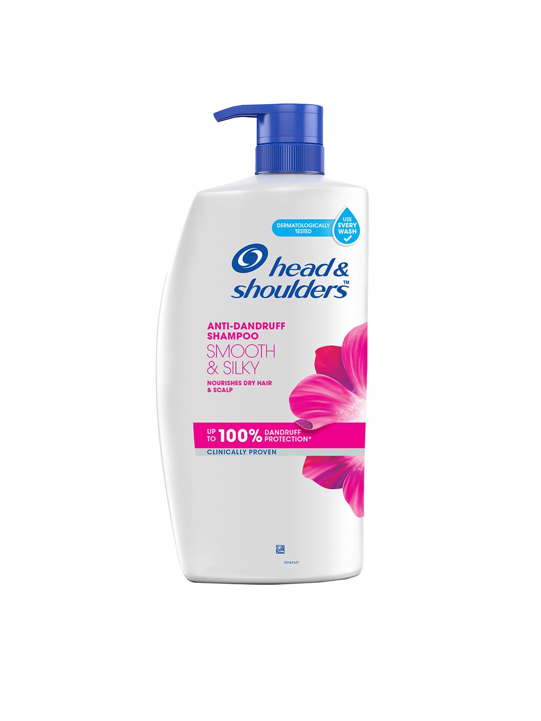 Head & Shoulders Unisex Smooth & Silky Shampoo 1 Litre - - Personal Care for Unisex