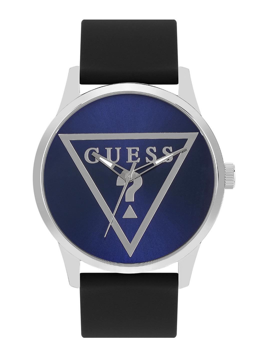 Guess 43mm Blue Dial Analog Men S Watch 3 778
