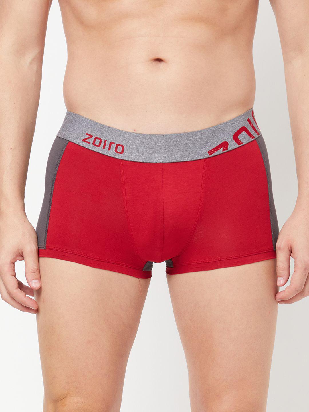 Buy Zoiro Colourblocked Breathability Trunk ZO TR 32 RRCR S -  - Apparel for Men
