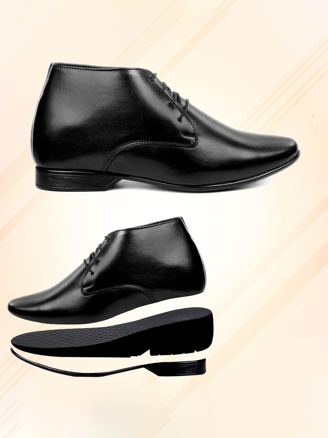 Buy Bxxy Men Hidden Height Increasing Formal Derby Lace Up Shoes - - Footwear for Men