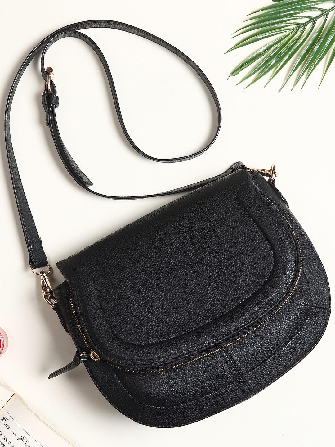 Buy White Lily Women PU Structured Hobo Bag With Fringed -  - Accessories for Women