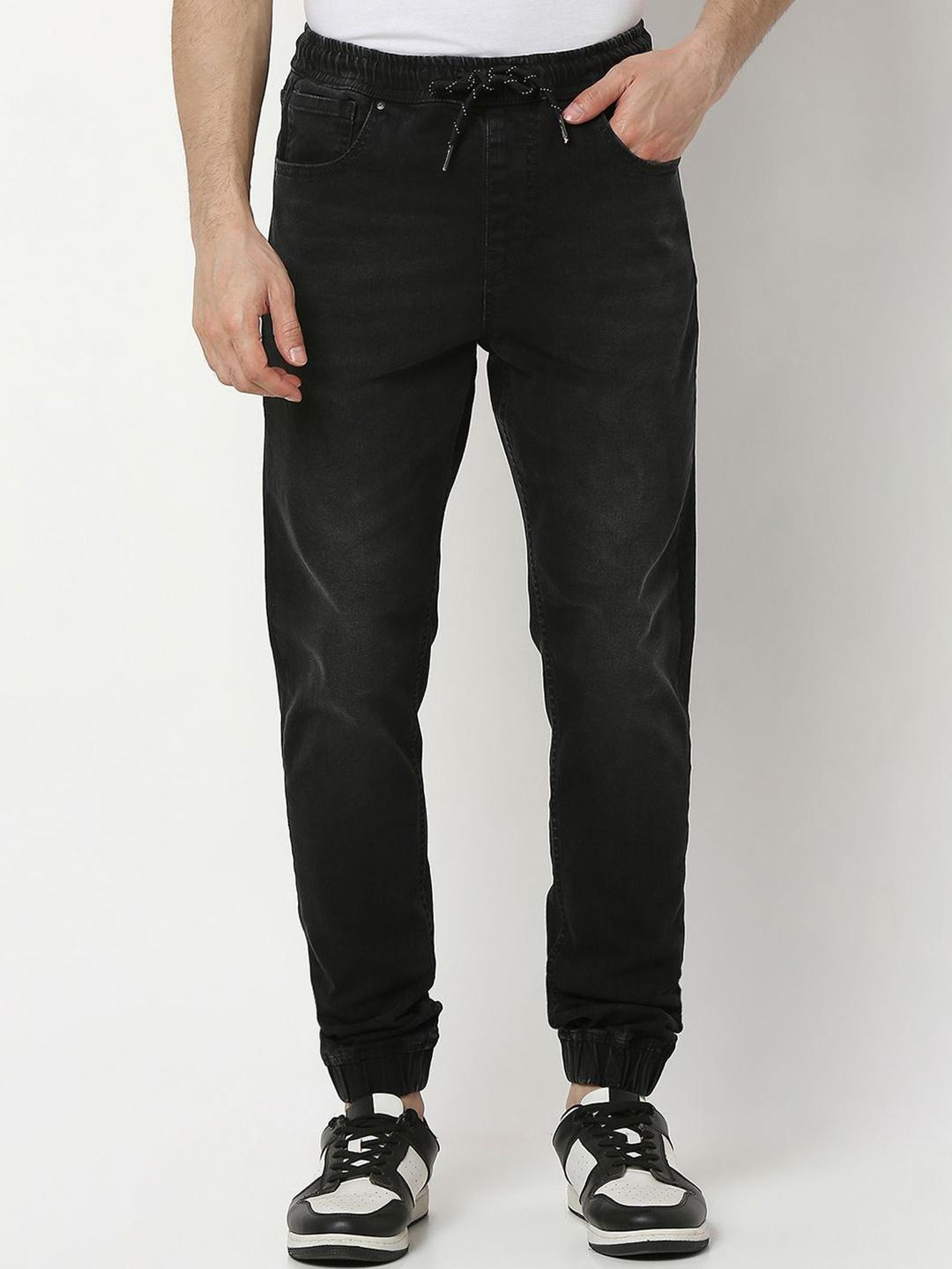 SPYKAR Men Mid-Rise Low Distress Light Fade Stretchable Jeans