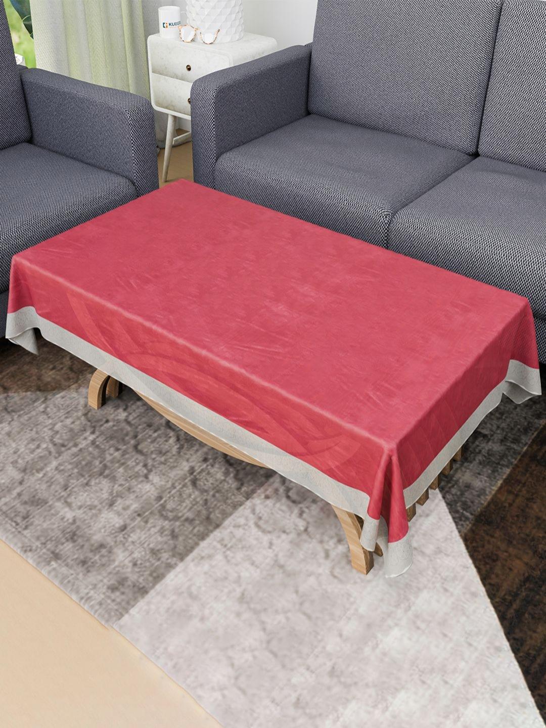 Buy Kuber Industries Pink Waterproof 4 Seater Table Cover -  - Home for Unisex