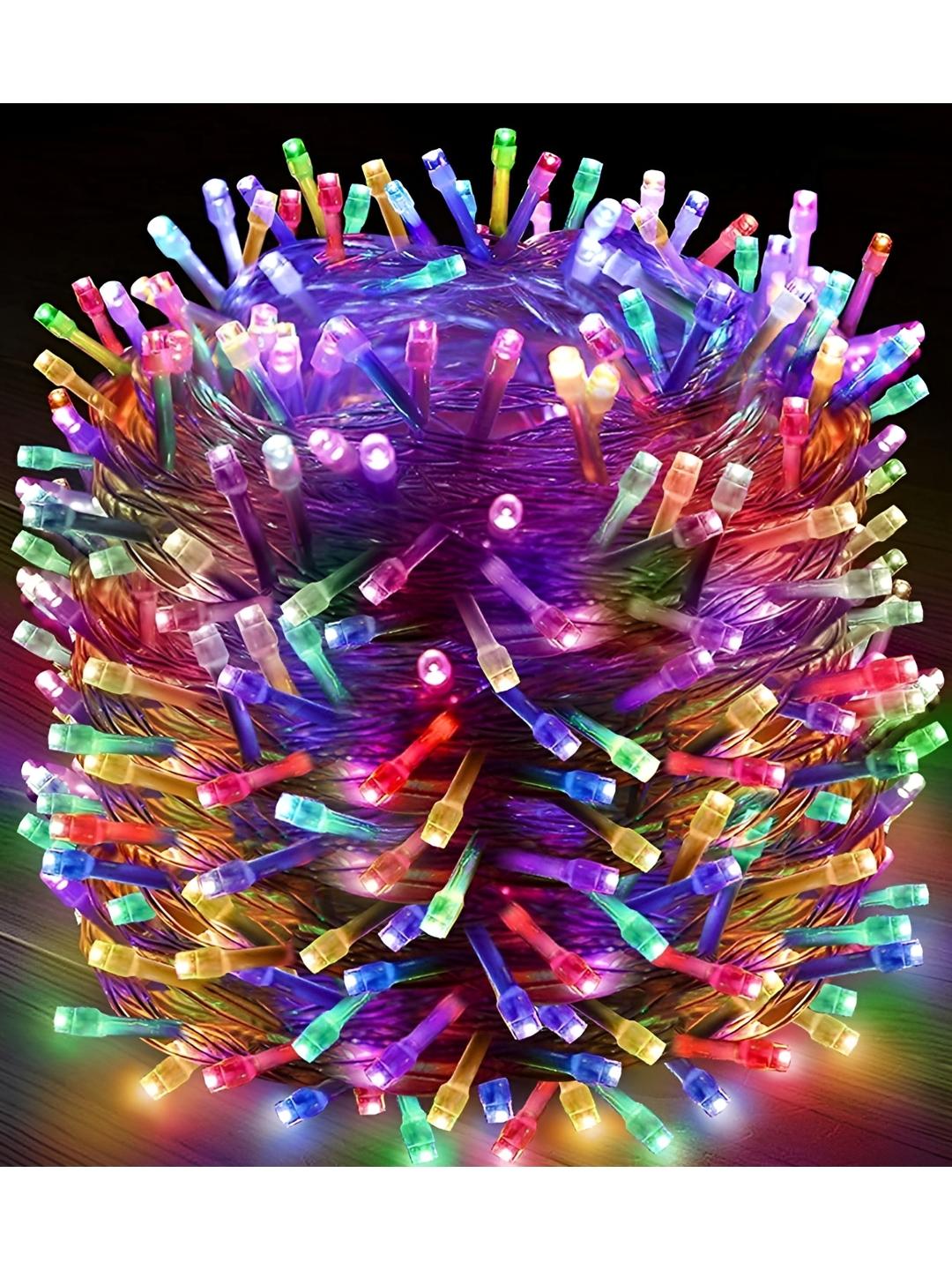 Buy ENORMITY Multicolor More Than 360 LEDs Rice Shape String Lights ...