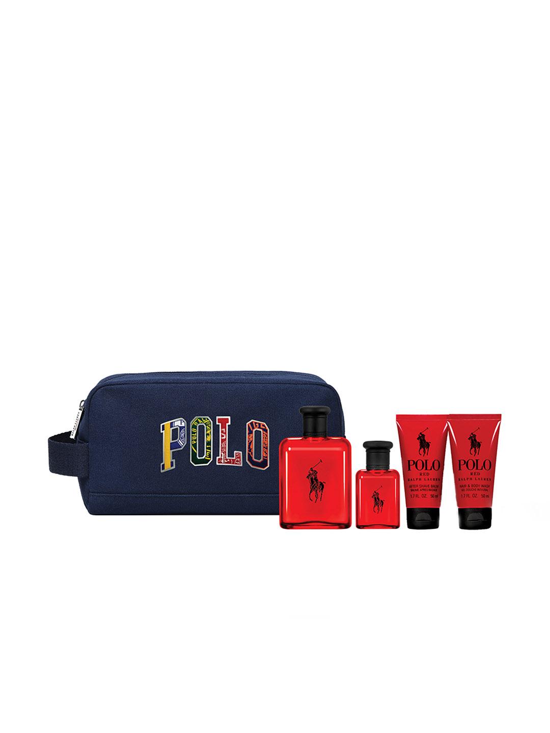Buy Ralph Lauren Men Polo Red Set EDT 125ml & 40ml + Body Wash 50ml + After Shave Balm 50ml - - Personal Care for Men