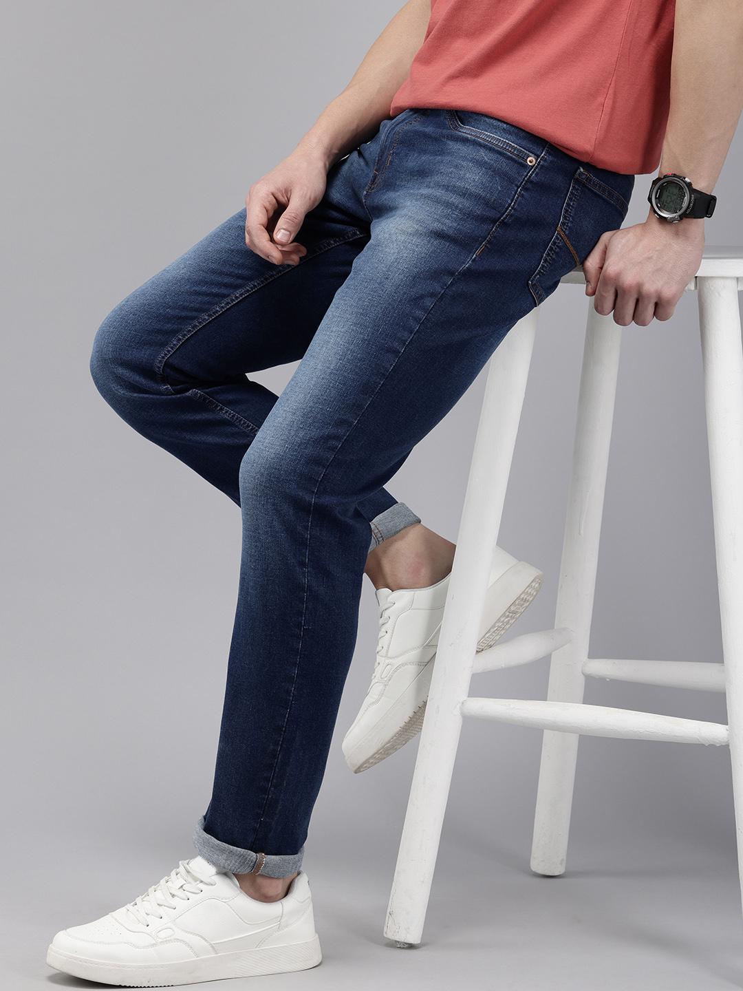 U.S. Polo Assn. Denim Co. Men Brandon Slim Tapered Fit Light Fade Stretchable Jeans