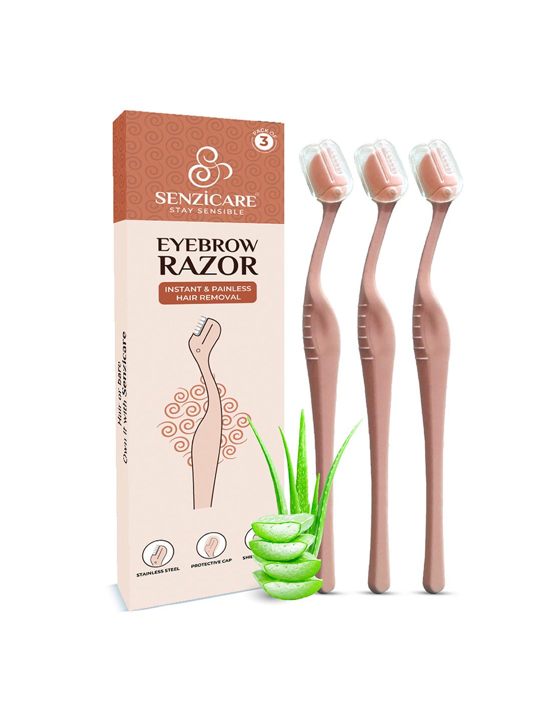 Buy Senzicare Pack Of 3 Instant Hair Removal Eyebrow Razor - - Personal Care for Women