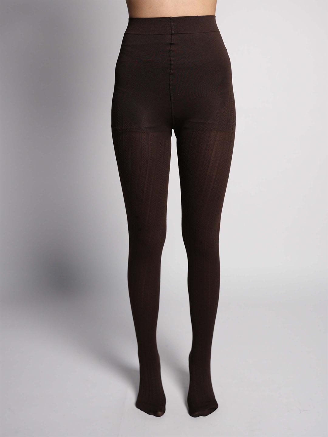 Buy Theater Women Self Design Cableknit Stockings - - Apparel for Women