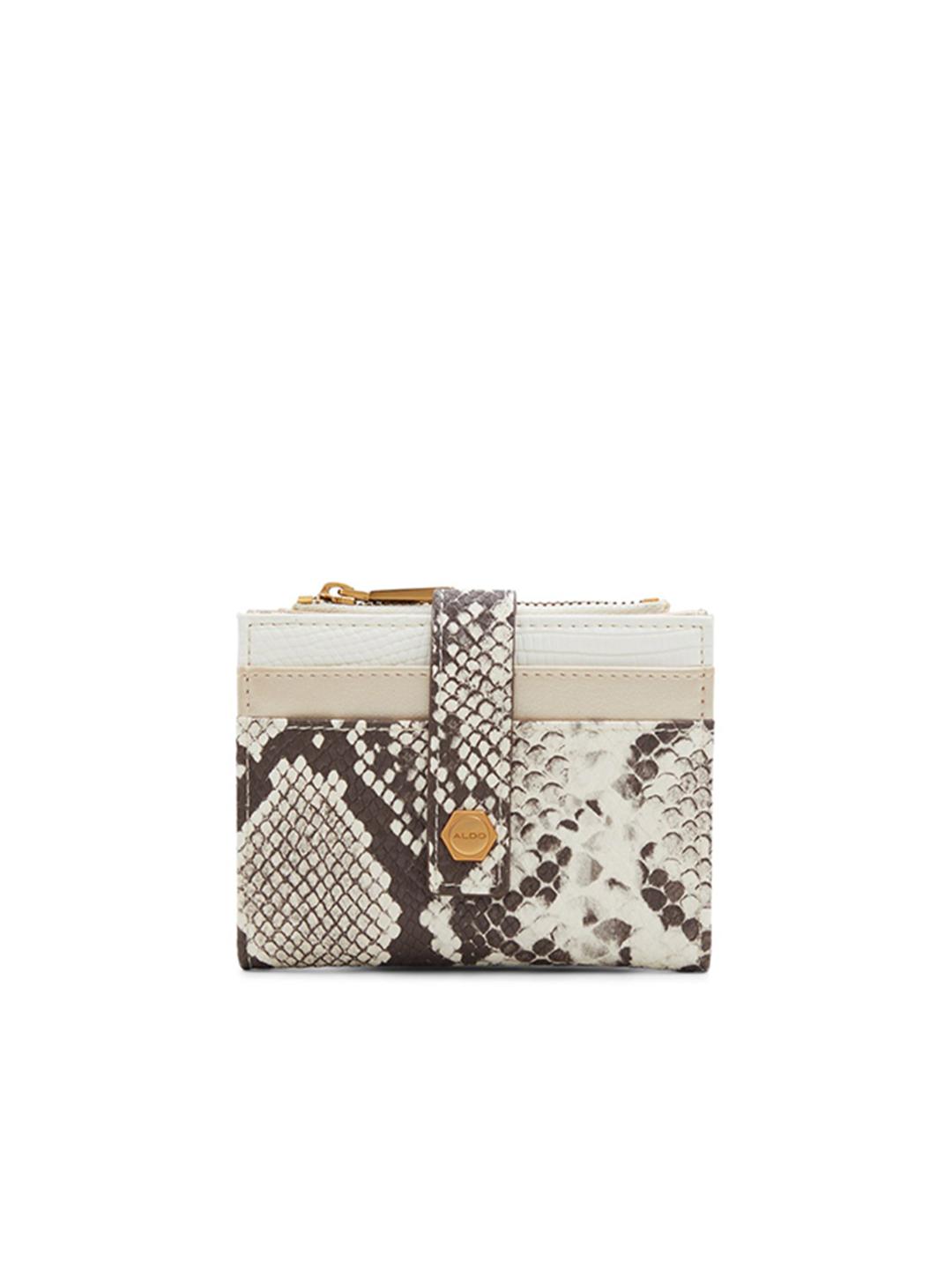 Buy ALDO Women Abstract Printed Two Fold Wallet - Wallets for Women ...