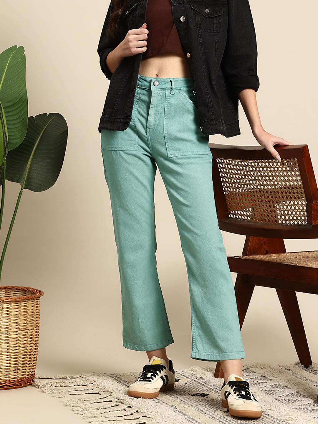 Mast & Harbour Women Straight Fit Jeans