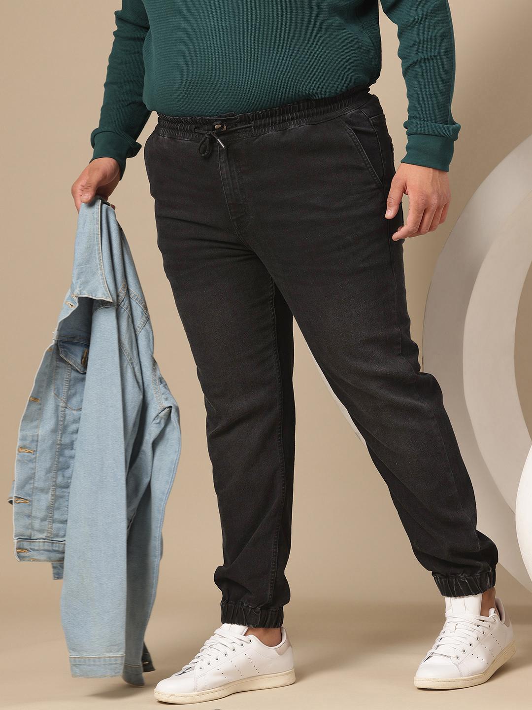 Sztori Men Plus Size Jogger Fit Jeans