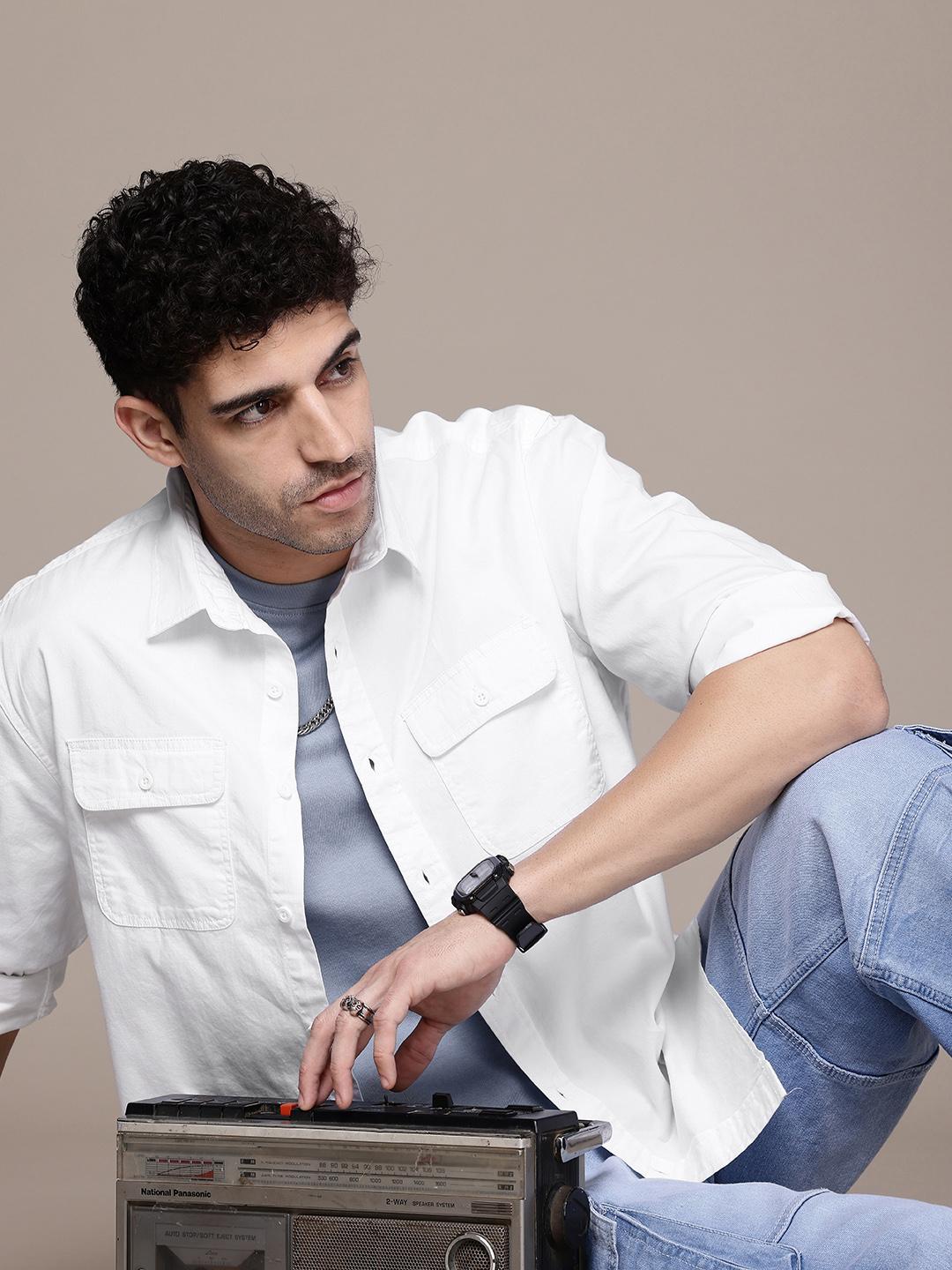 Roadster Men Relaxed Fit Casual Shirt