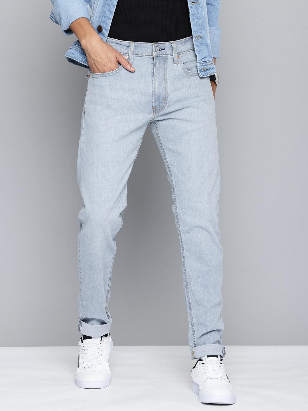 Levis Men 512 Slim Tapered Fit Light Fade Stretchable Jeans