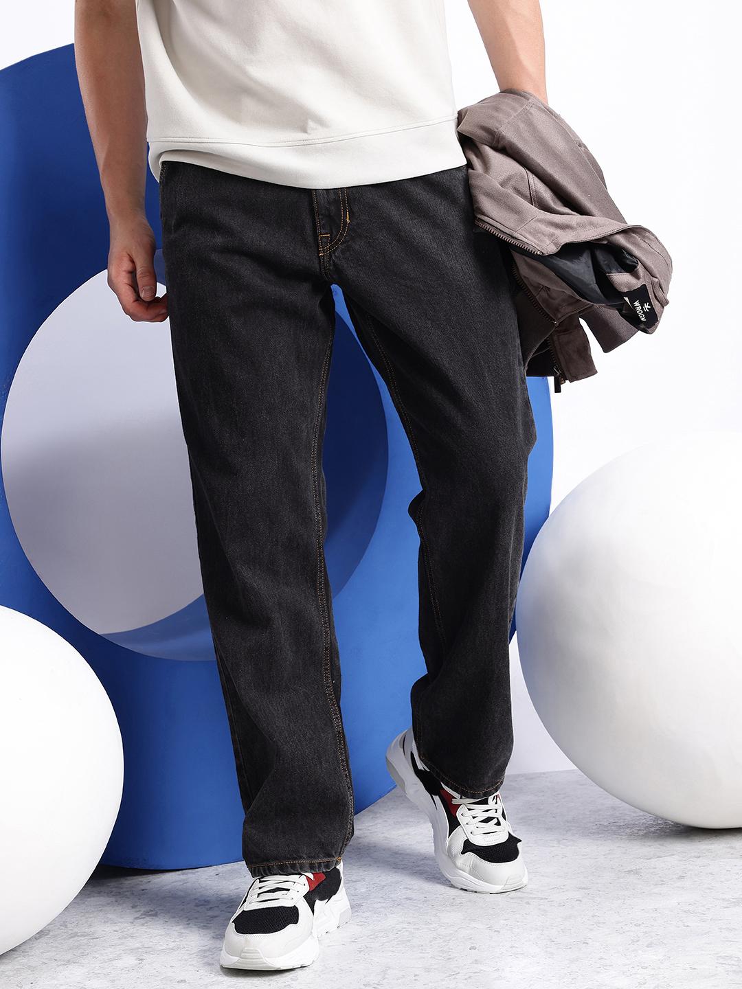 Aeropostale Men Baggy Fit Pure Cotton Jeans