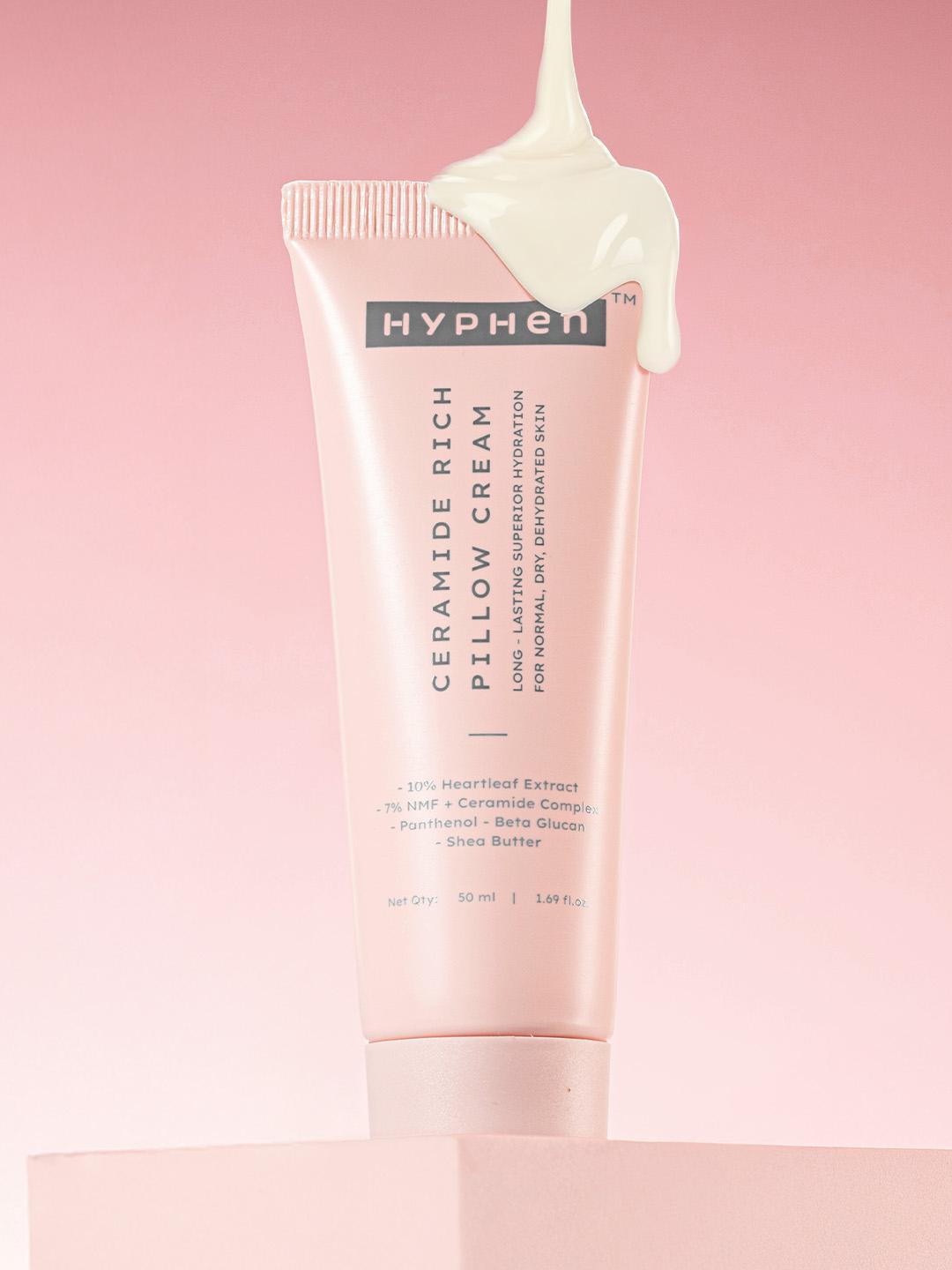 Buy Hyphen Ceramide Rich Pillow Cream With 10% Heartleaf Extract 50 G - - Personal Care for Unisex