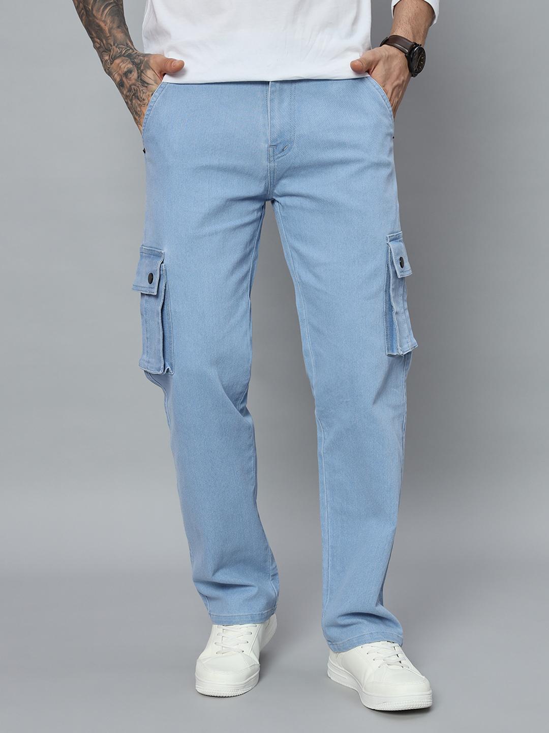 DENIMLOOK Men Light Fade Stretchable Jeans