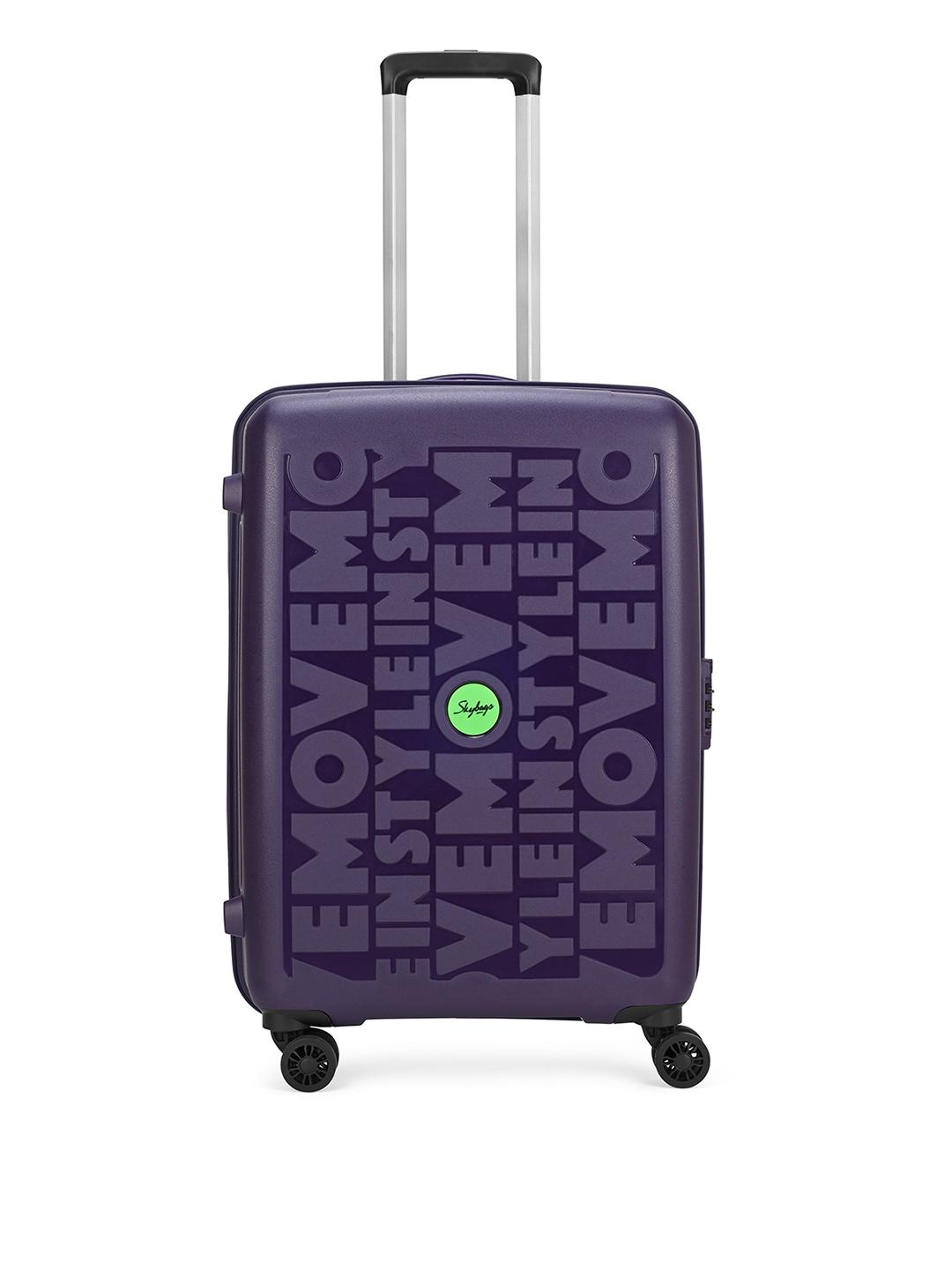 Buy Skybags Play Textured Hard Medium Trolley Suitcase  59L -  - Accessories for Unisex