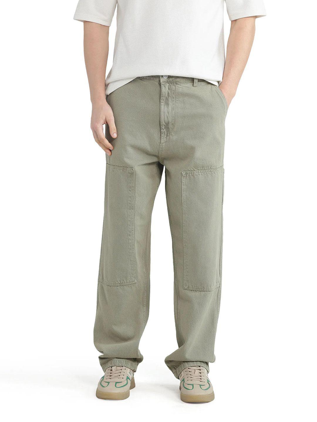 RARE RABBIT Men KLOP PASTEL GREEN Jeans
