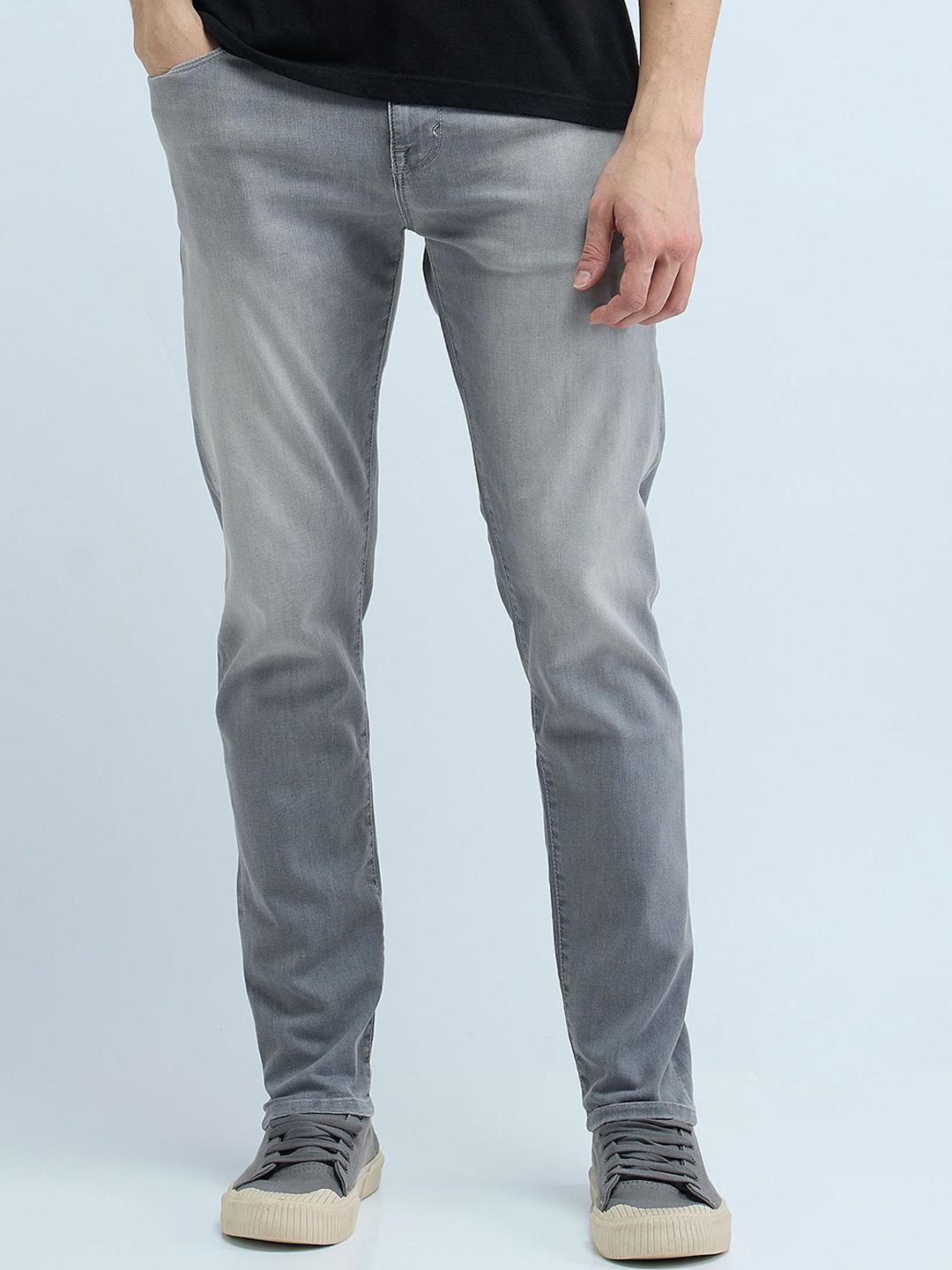 Flying Machine Men Slim Fit Heavy Fade Stretchable Jeans