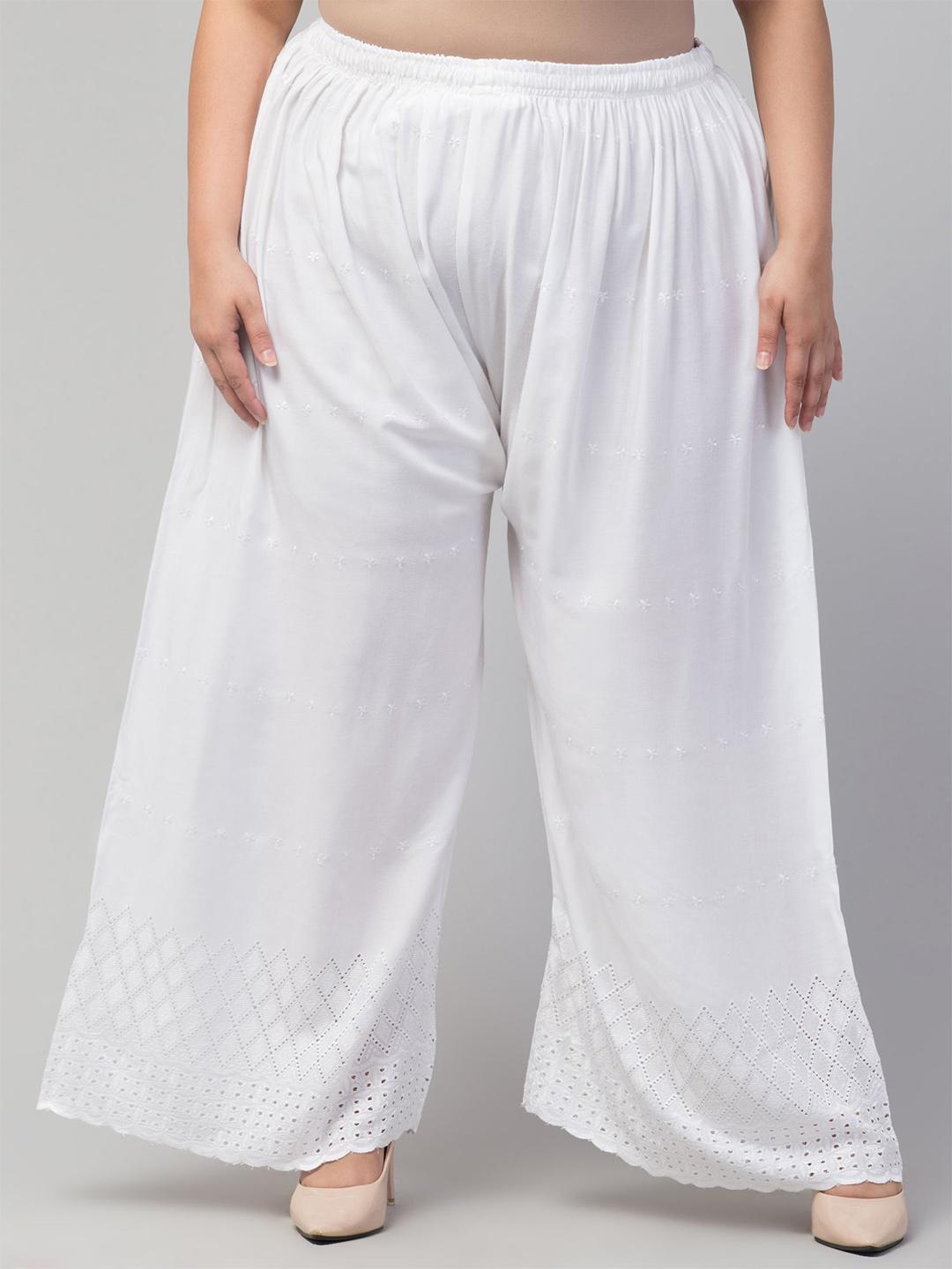 Style Prezone Buy STYLE PREZONE Women Ethnic Motifs Embroidered Ethnic Palazzos ...