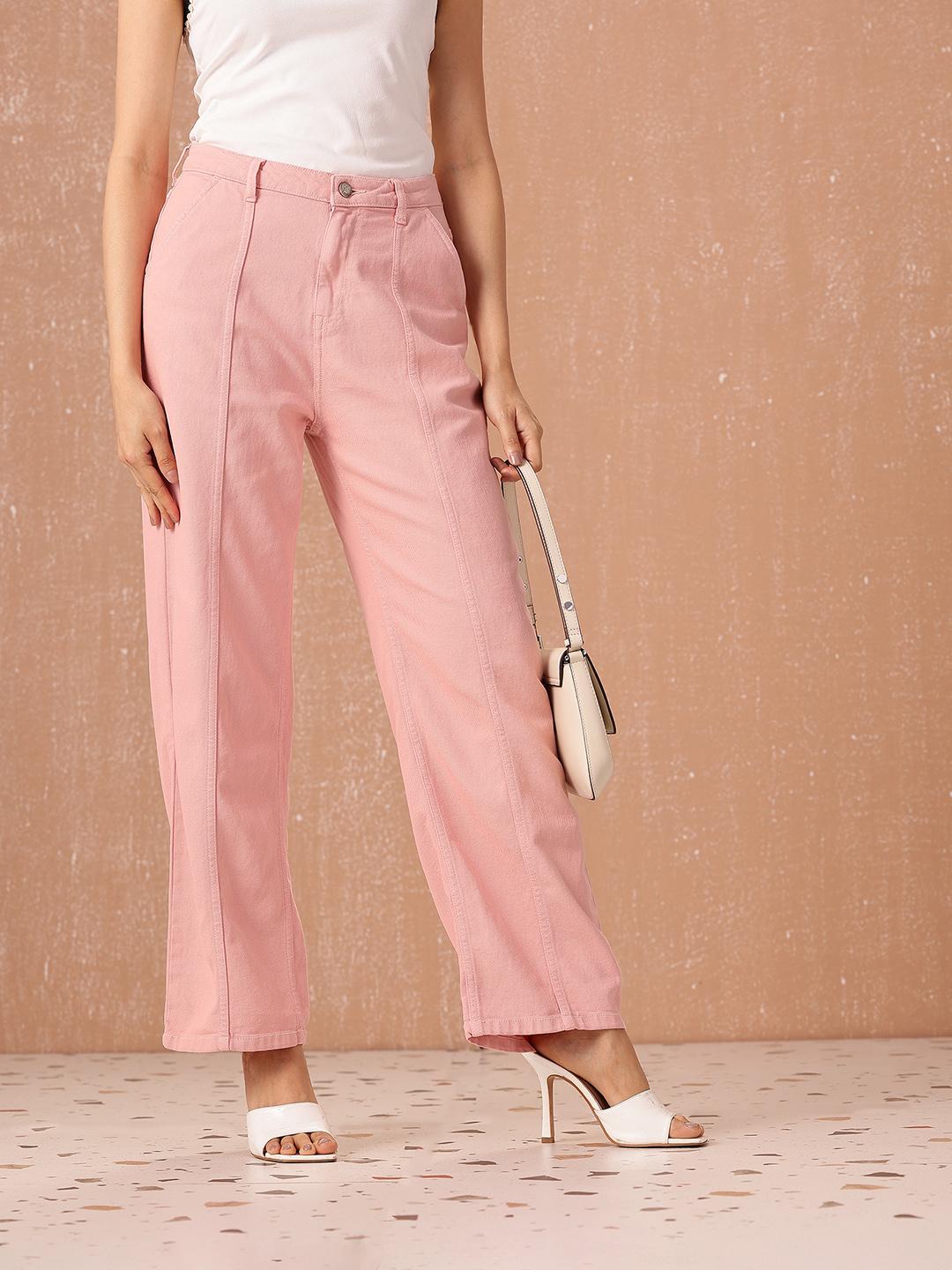 all about you Women Straight Fit High-Rise Stretchable Jeans