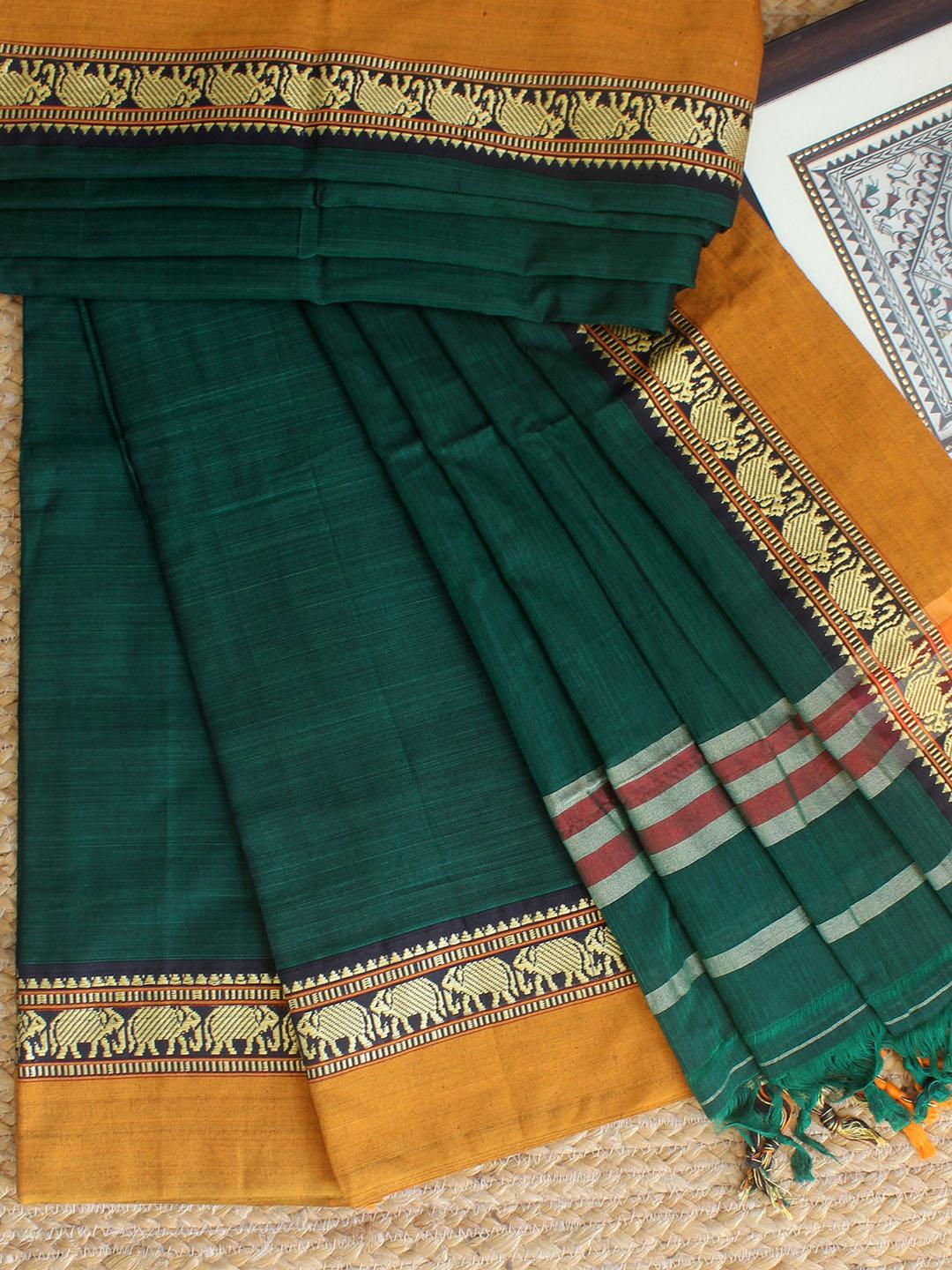 Ethnic Weaves Cotton Dress Material main image 1