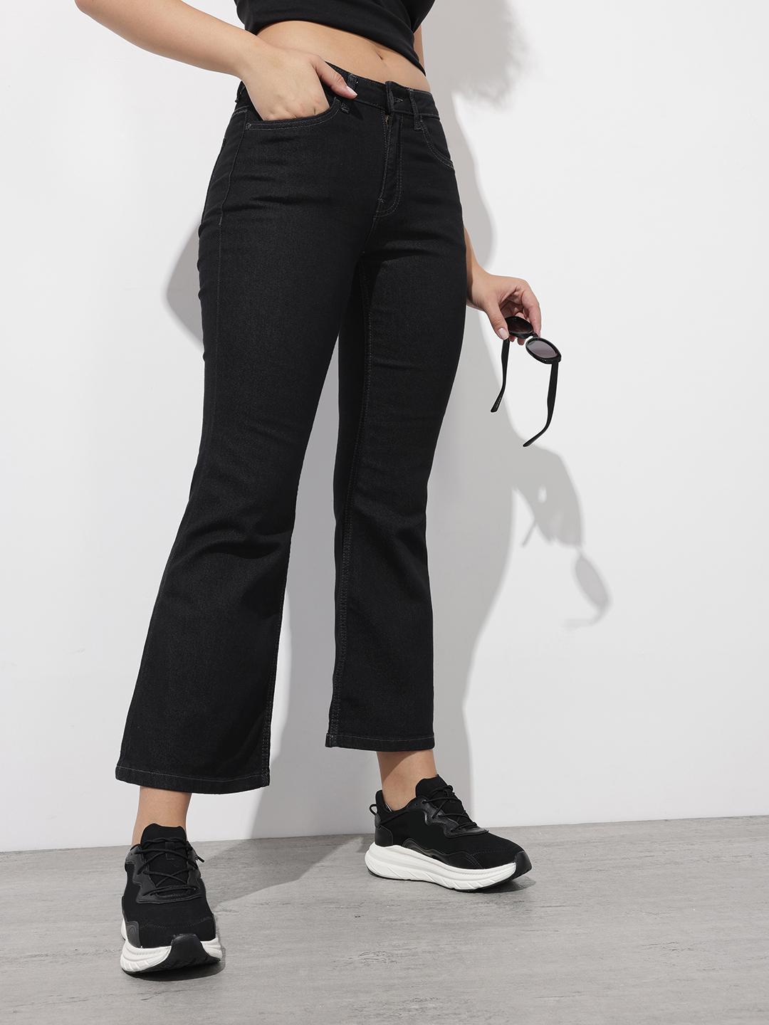 The Roadster Life Co. Women Flared Stretchable Jeans