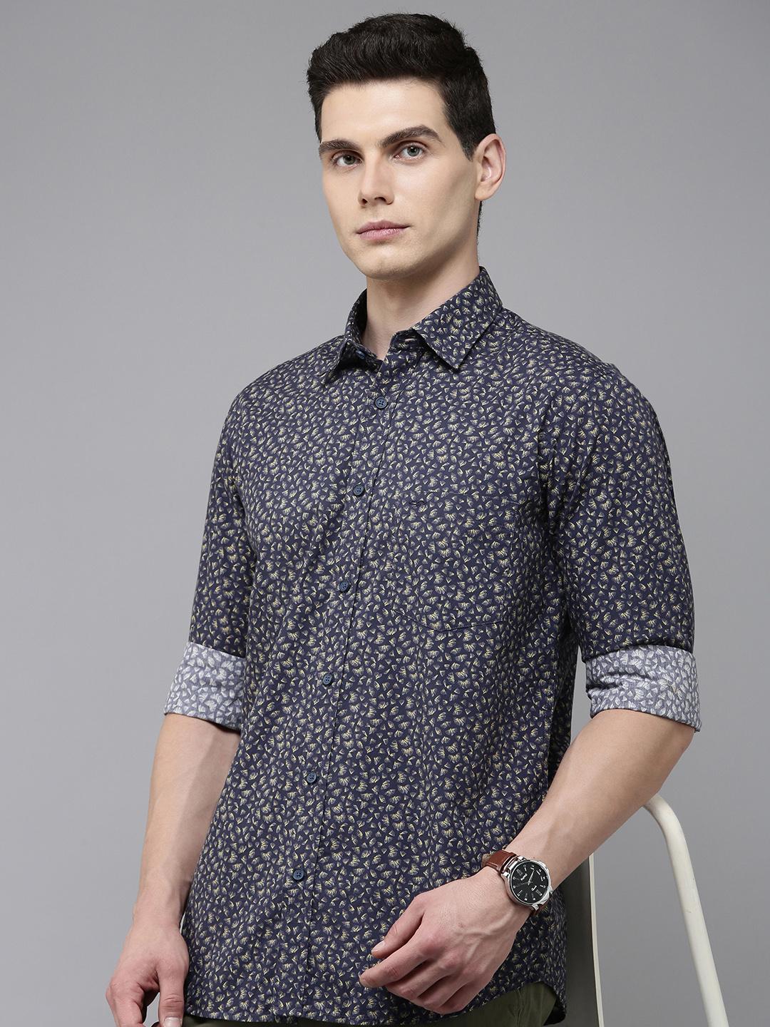 Nautinati Boys Standard Micro Ditsy Printed Pure Cotton Casual Shirt main image 1