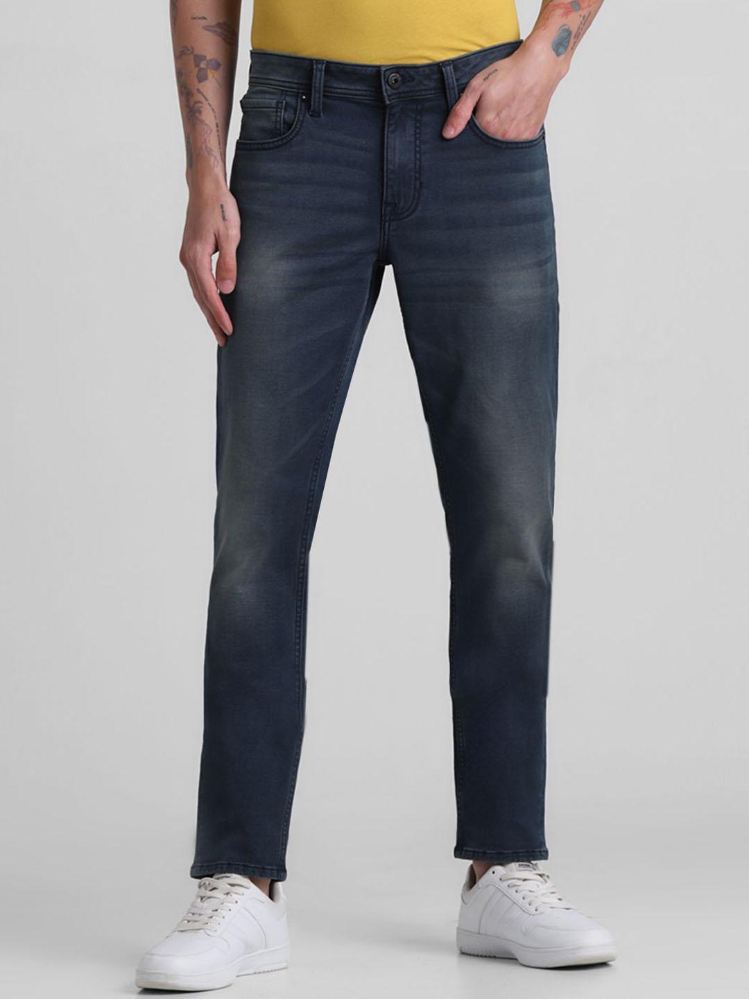 Jack & Jones Men Regular Fit Light Fade Stretchable Jeans