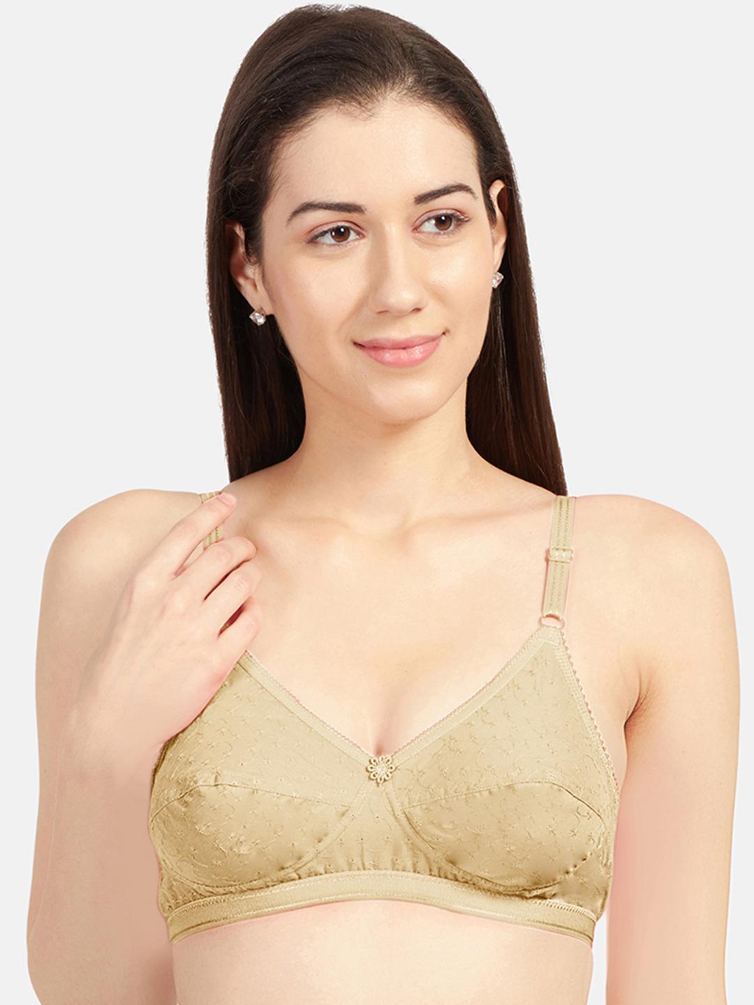 Buy Sonari Women Floral Medium Coverage Non Wired And Non Padded Everyday Bra - - Apparel for Women