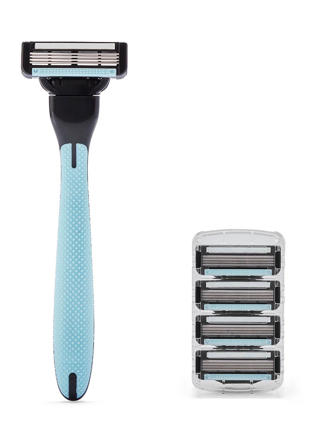Fill Razor Buy E1 Virat4 4 Bladed Razor With 4 Replacement Cartridges - Razors And ...