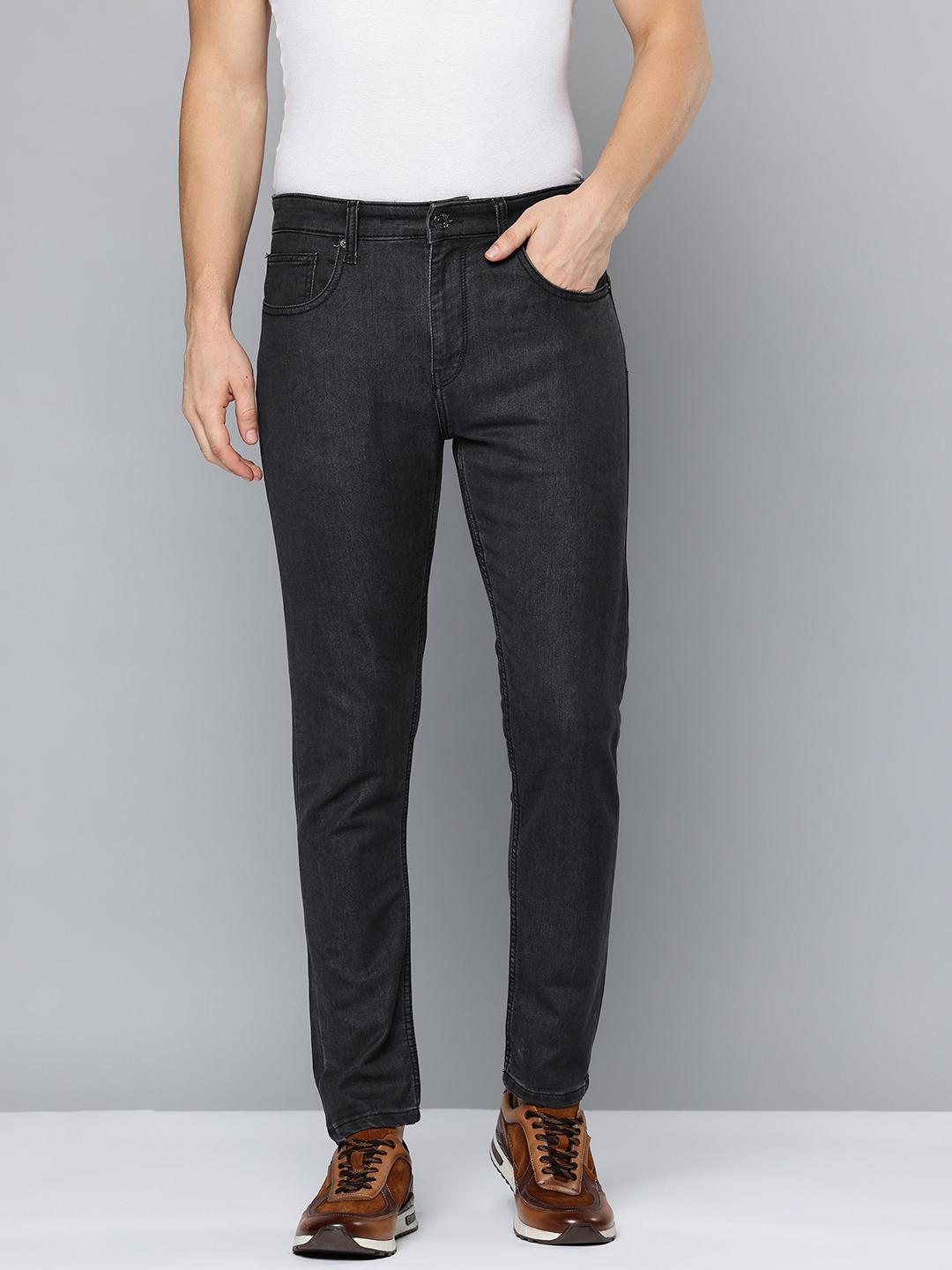 Flying Machine Men Slash Slim Tapered Fit Mid-Rise Stretchable Jeans