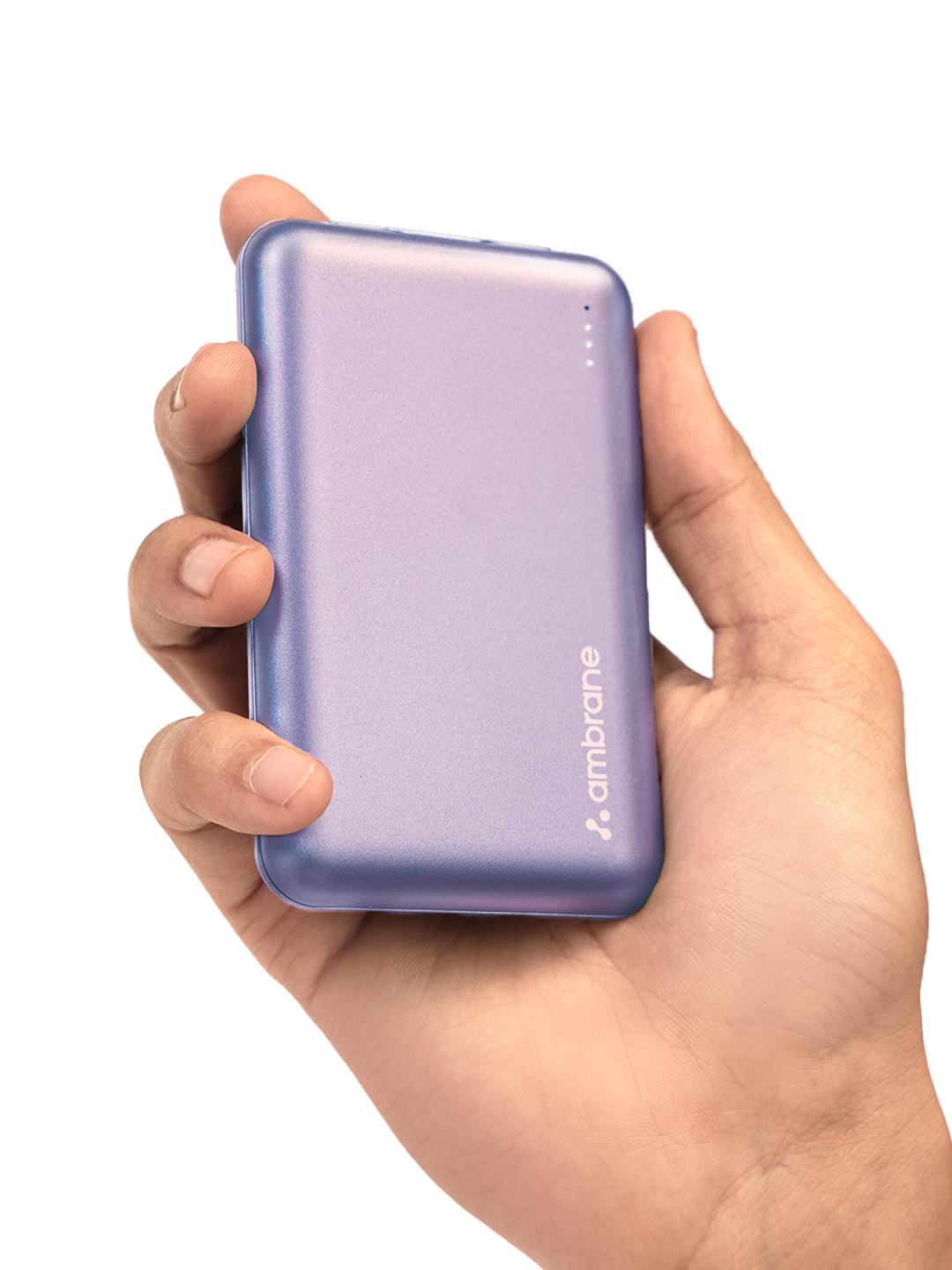 Buy Ambrane 10000mah Fast Charging Powerbank Compact Stylish Iphone & Android Powerlit - - Electronics for Unisex
