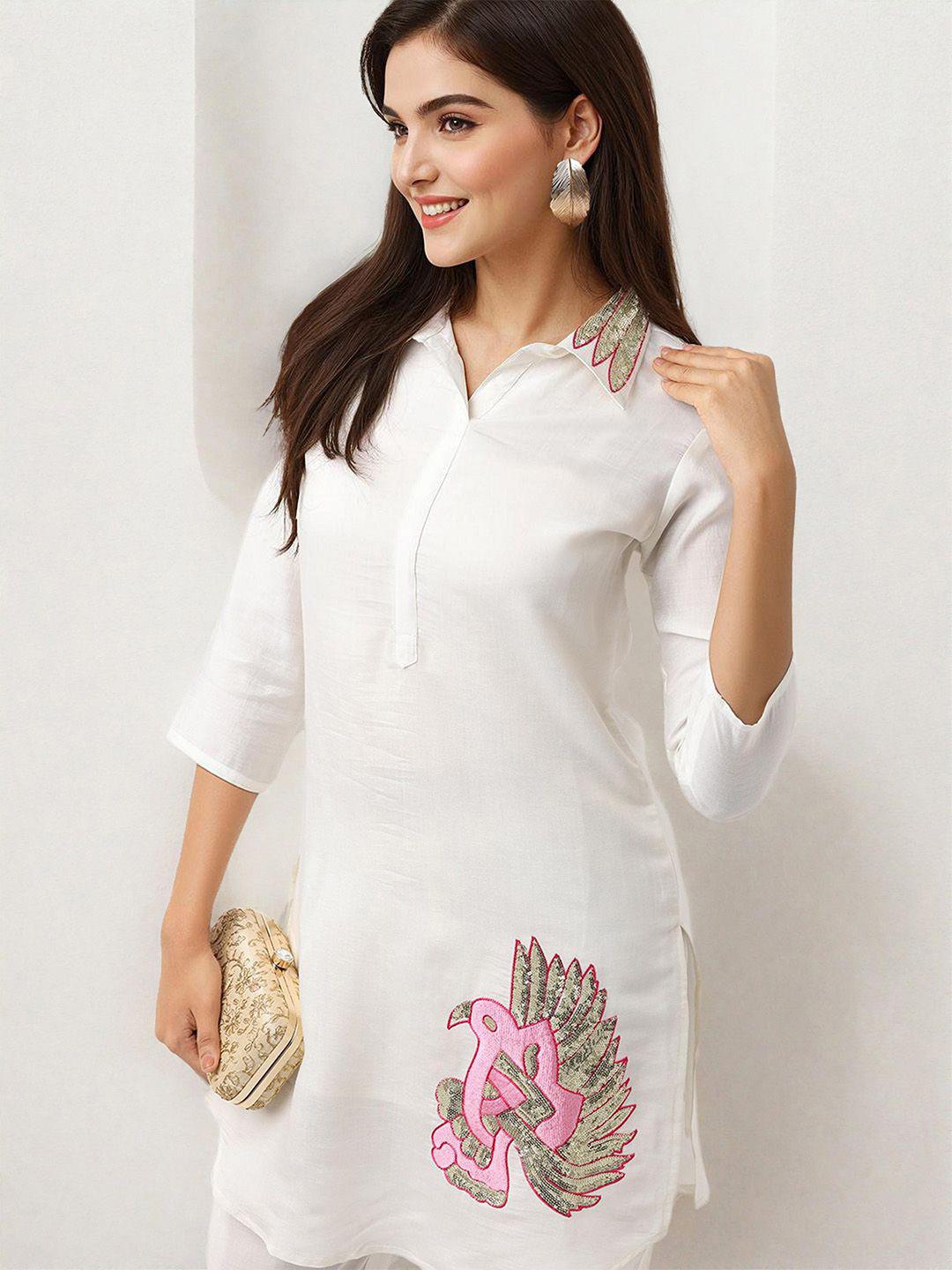 Women Floral Printed Regular Pure Cotton Kurta Set